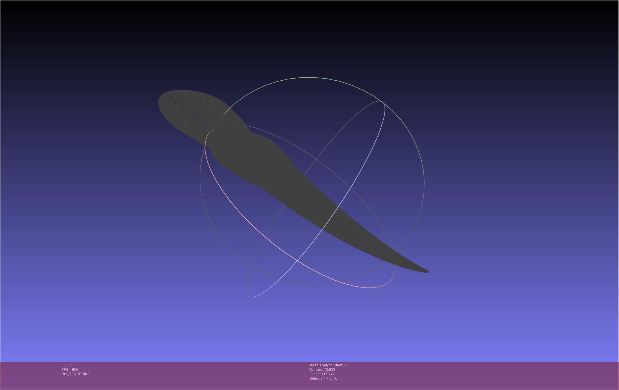 League Of Legends KDA Evelynn Claws Printable Model 3D print model_98