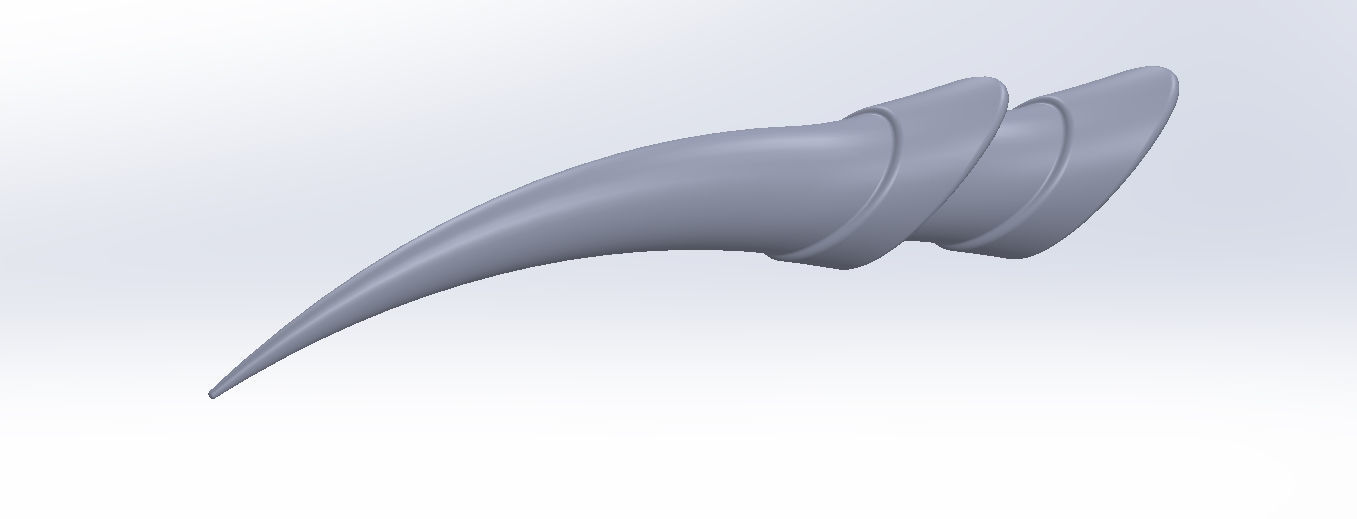 League Of Legends KDA Evelynn Claws Printable Model 3D print model_6