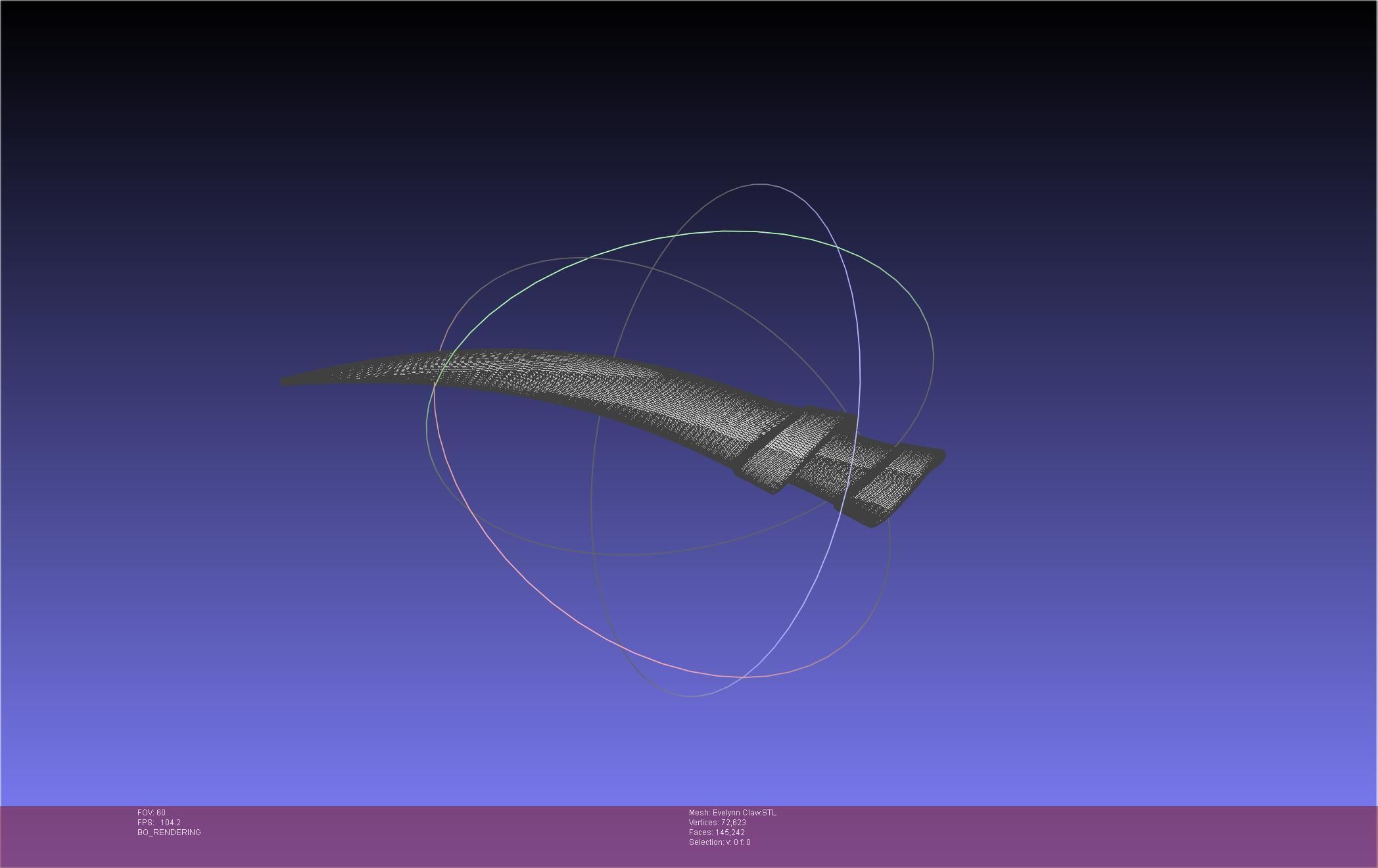 League Of Legends KDA Evelynn Claws Printable Model 3D print model_86