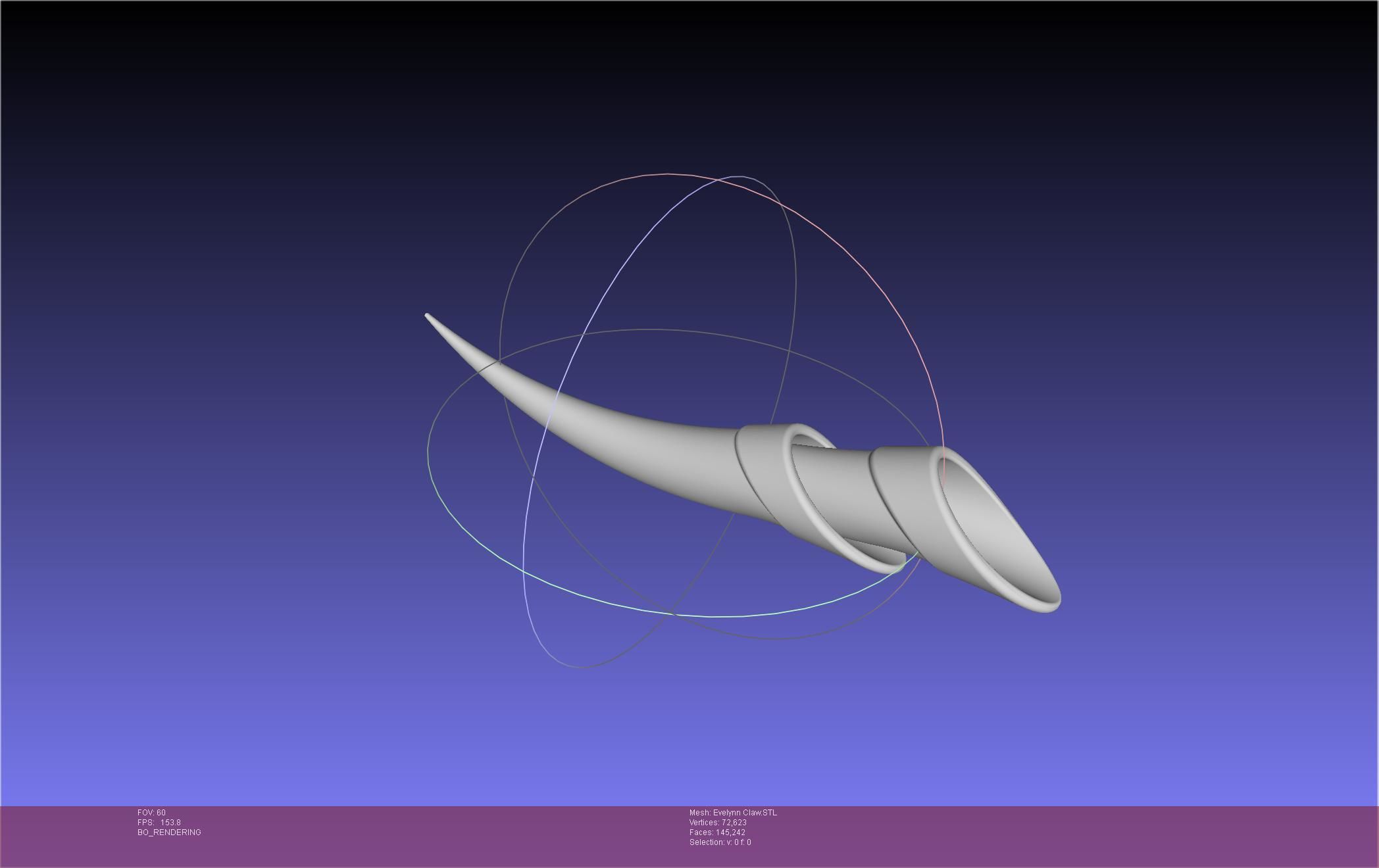 League Of Legends KDA Evelynn Claws Printable Model 3D print model_33