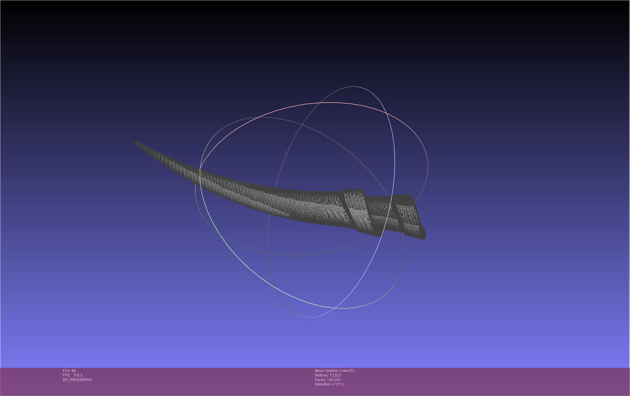 League Of Legends KDA Evelynn Claws Printable Model 3D print model_83