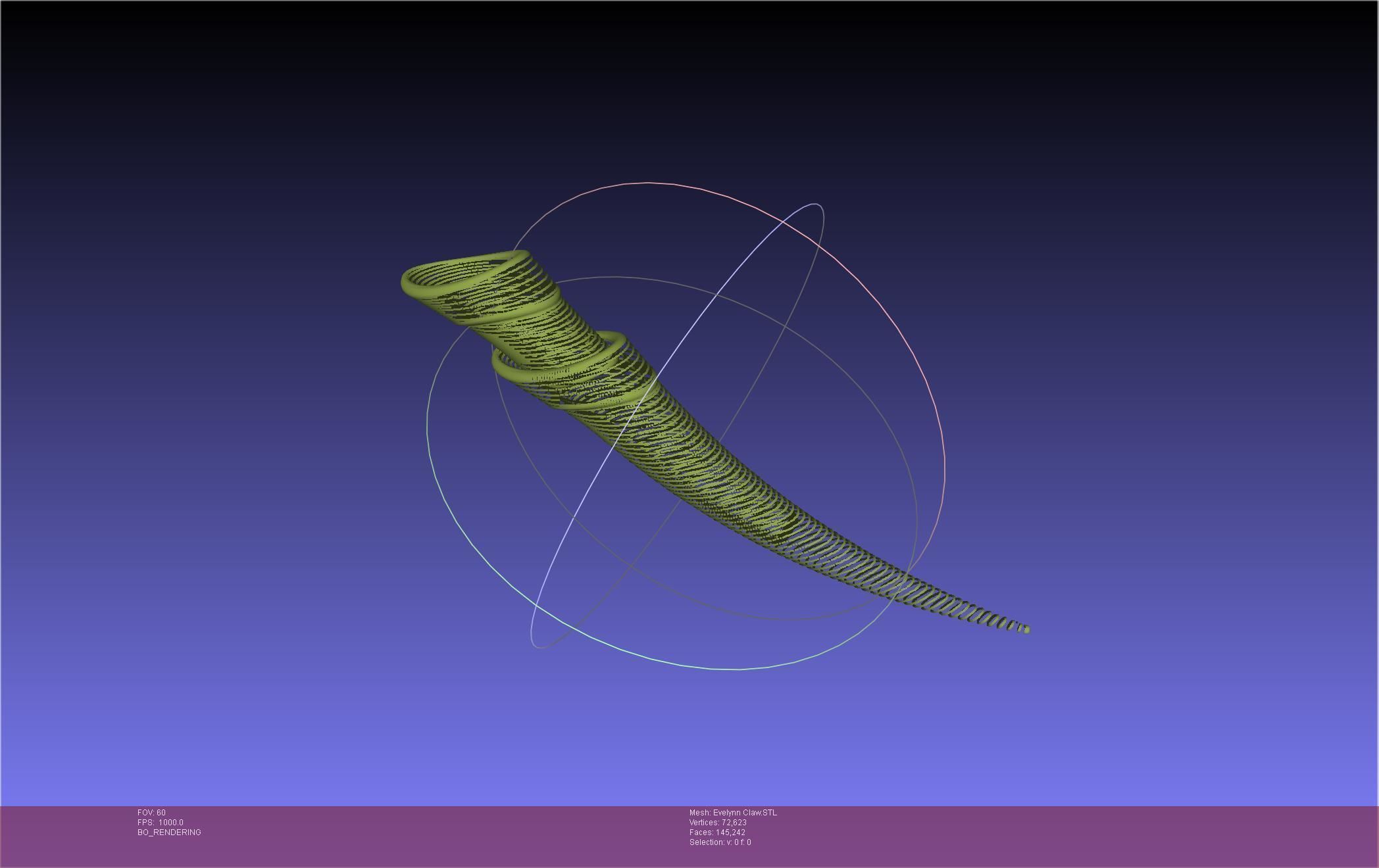 League Of Legends KDA Evelynn Claws Printable Model 3D print model_103