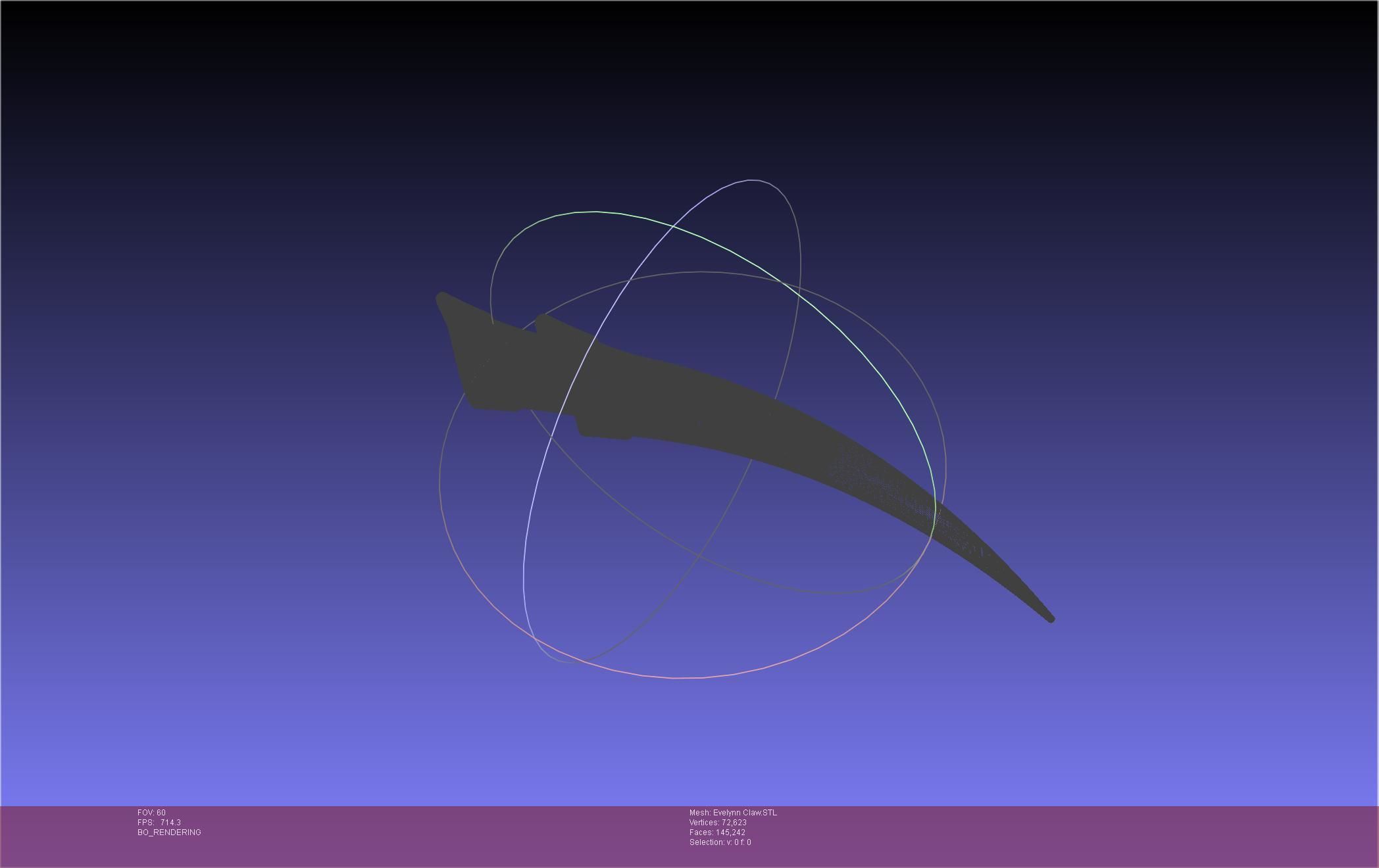 League Of Legends KDA Evelynn Claws Printable Model 3D print model_95