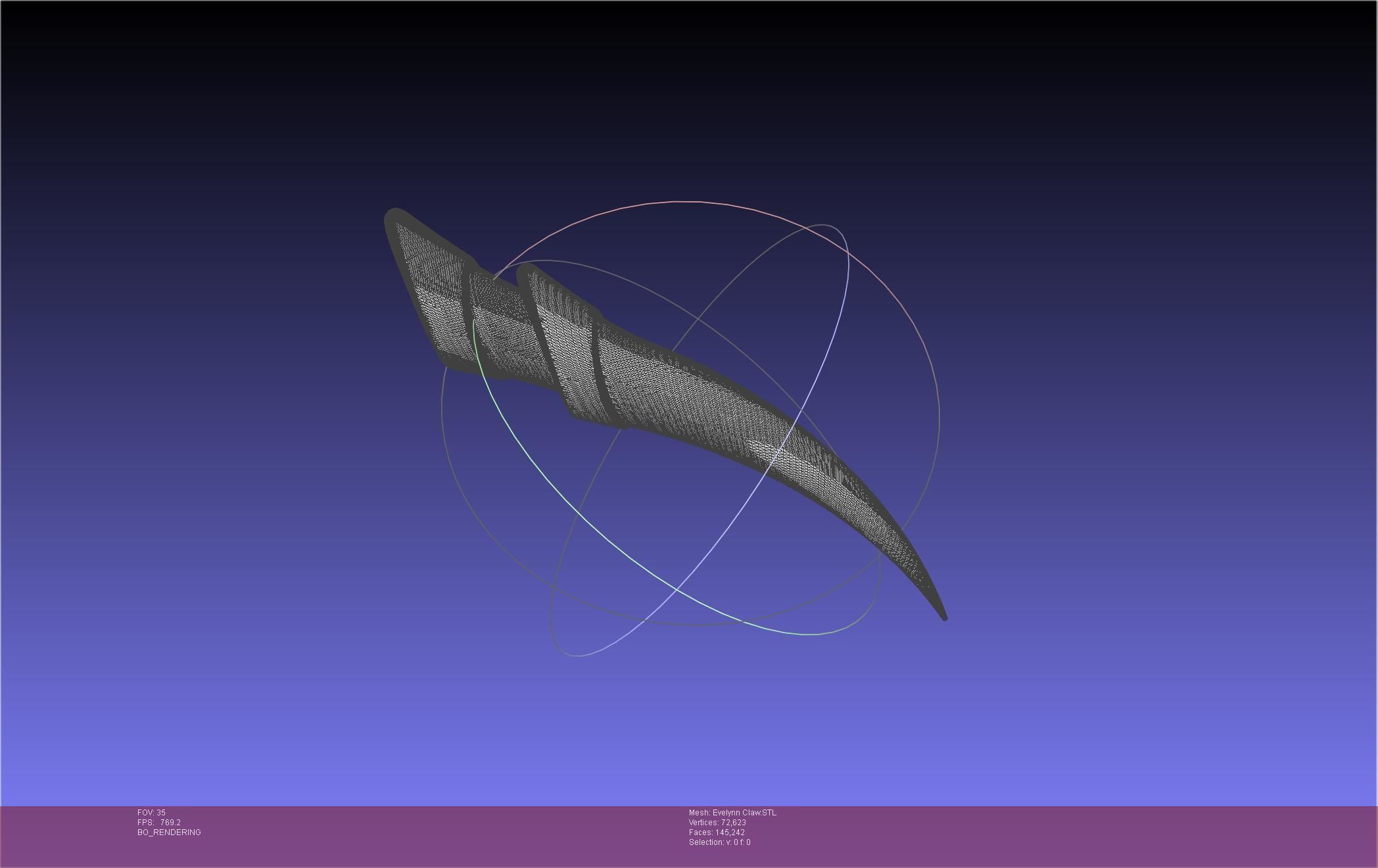 League Of Legends KDA Evelynn Claws Printable Model 3D print model_111