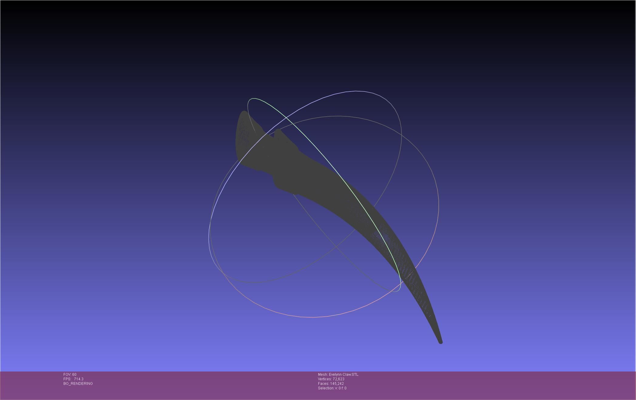 League Of Legends KDA Evelynn Claws Printable Model 3D print model_100