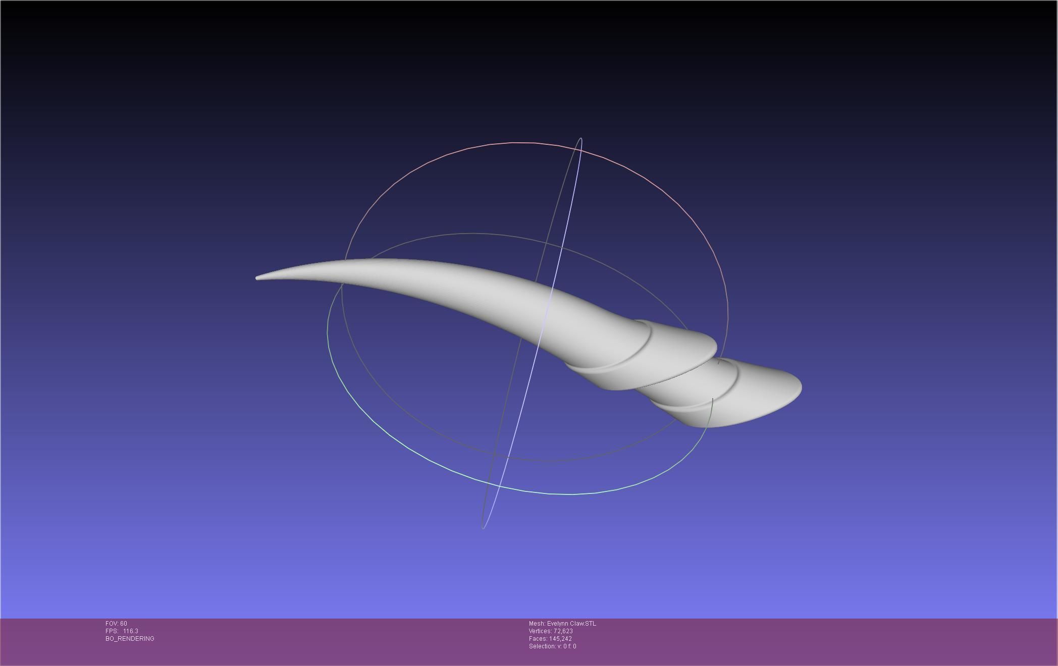 League Of Legends KDA Evelynn Claws Printable Model 3D print model_30