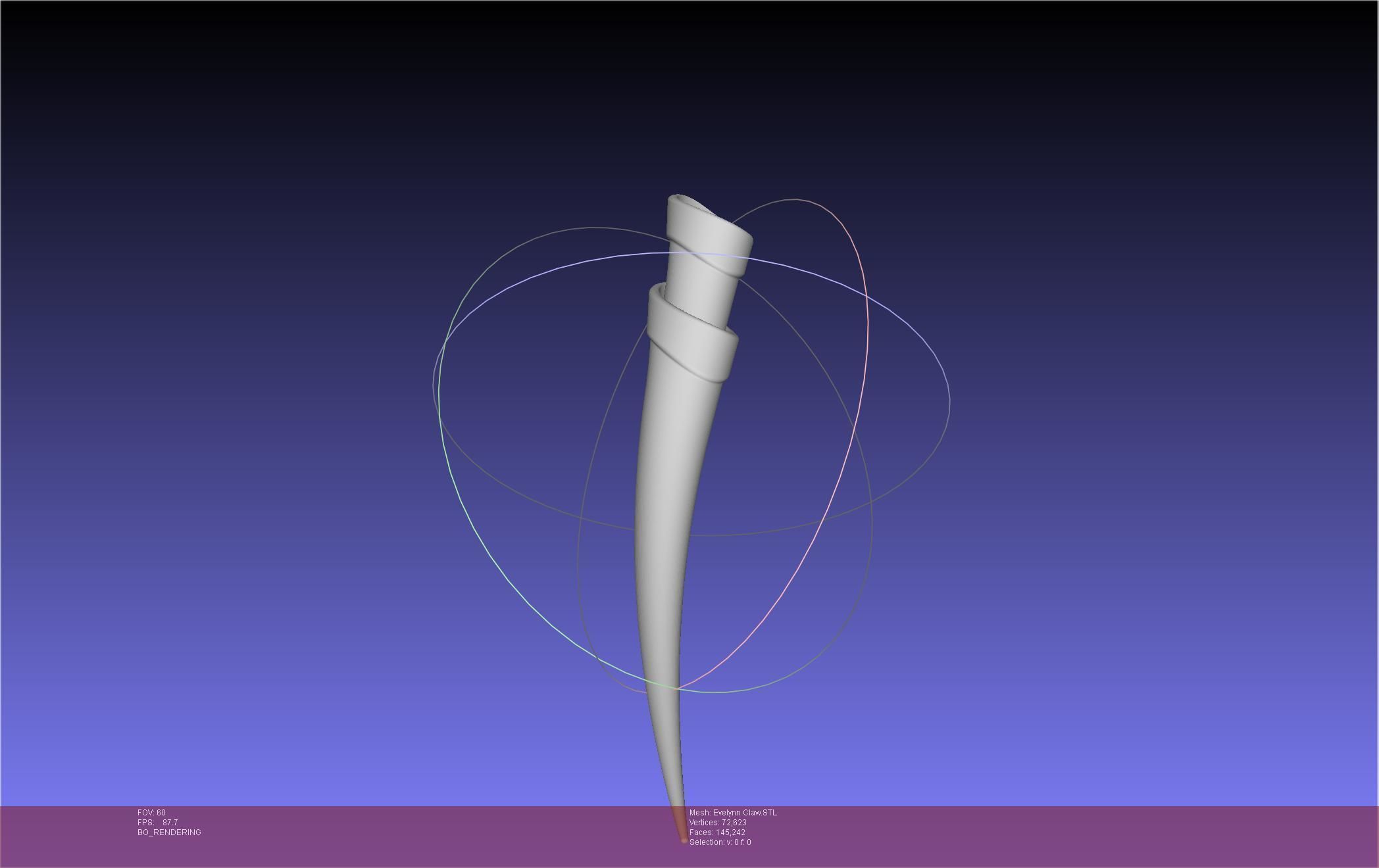 League Of Legends KDA Evelynn Claws Printable Model 3D print model_49