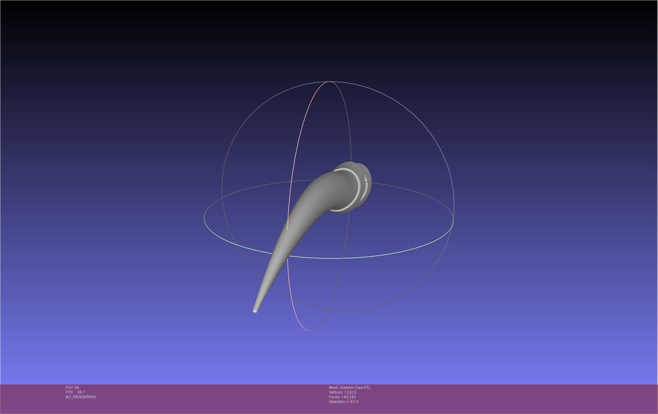 League Of Legends KDA Evelynn Claws Printable Model 3D print model_14