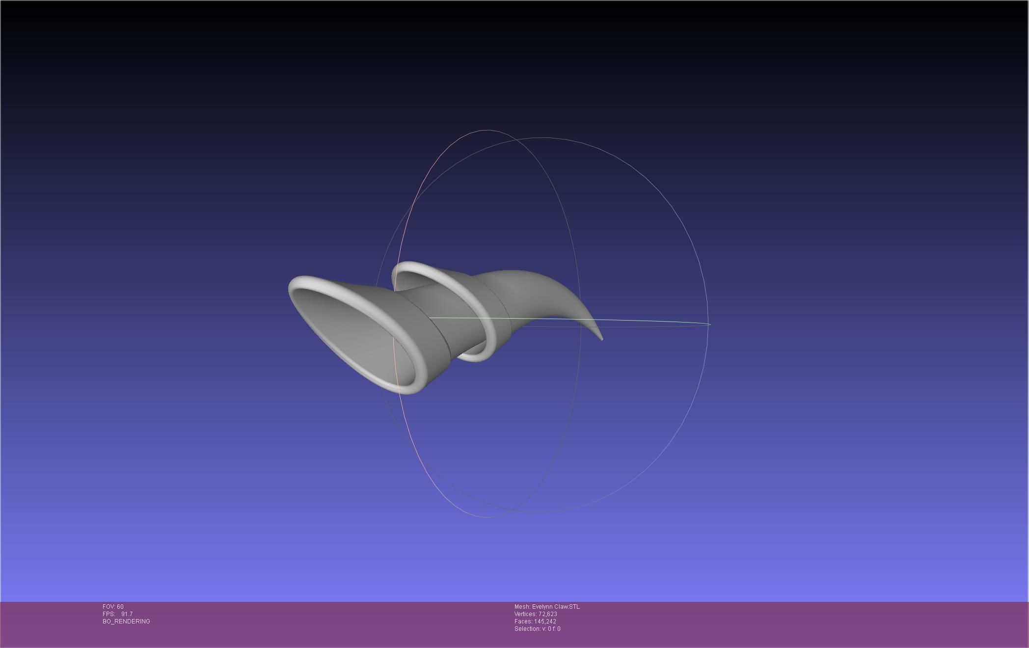 League Of Legends KDA Evelynn Claws Printable Model 3D print model_54