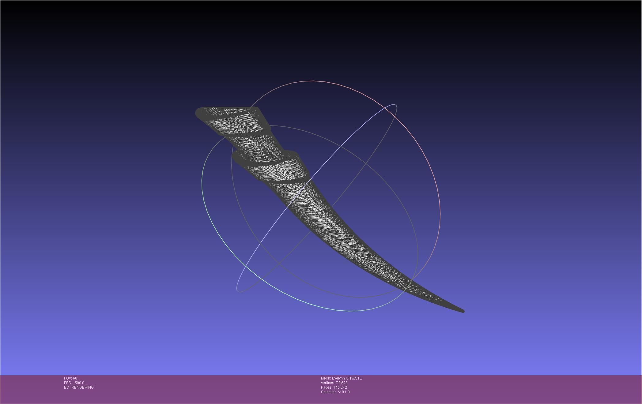 League Of Legends KDA Evelynn Claws Printable Model 3D print model_91