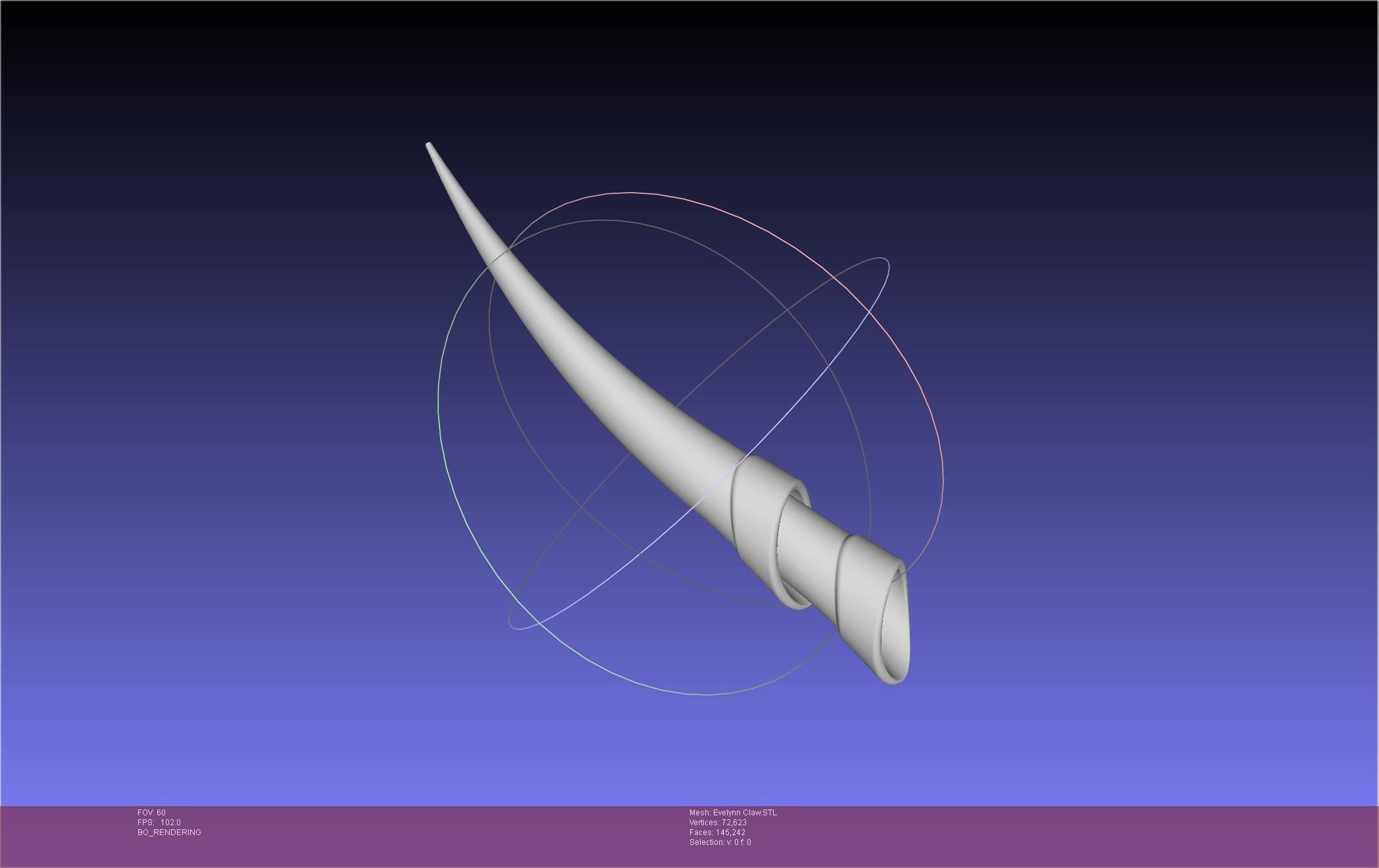 League Of Legends KDA Evelynn Claws Printable Model 3D print model_60