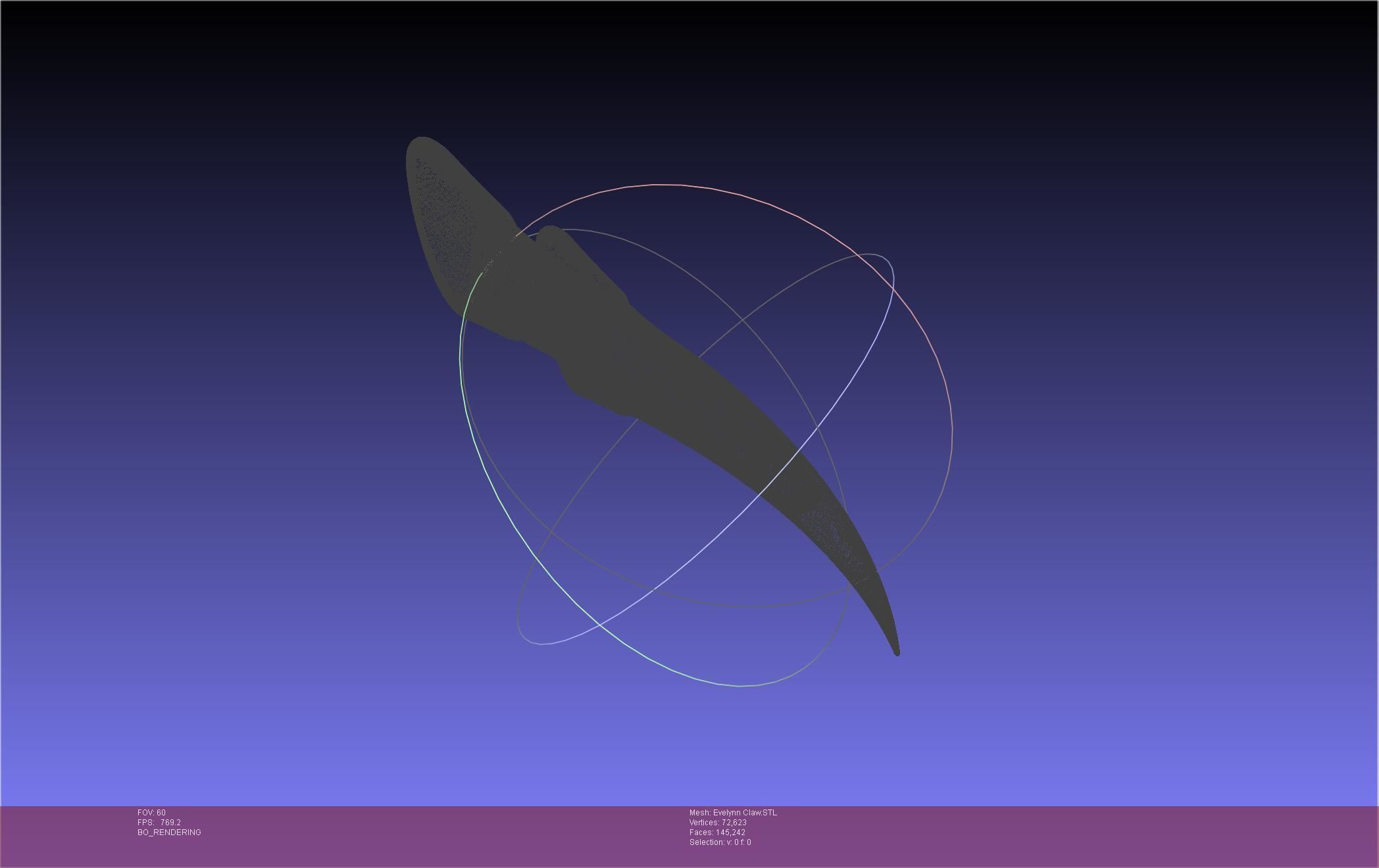 League Of Legends KDA Evelynn Claws Printable Model 3D print model_99