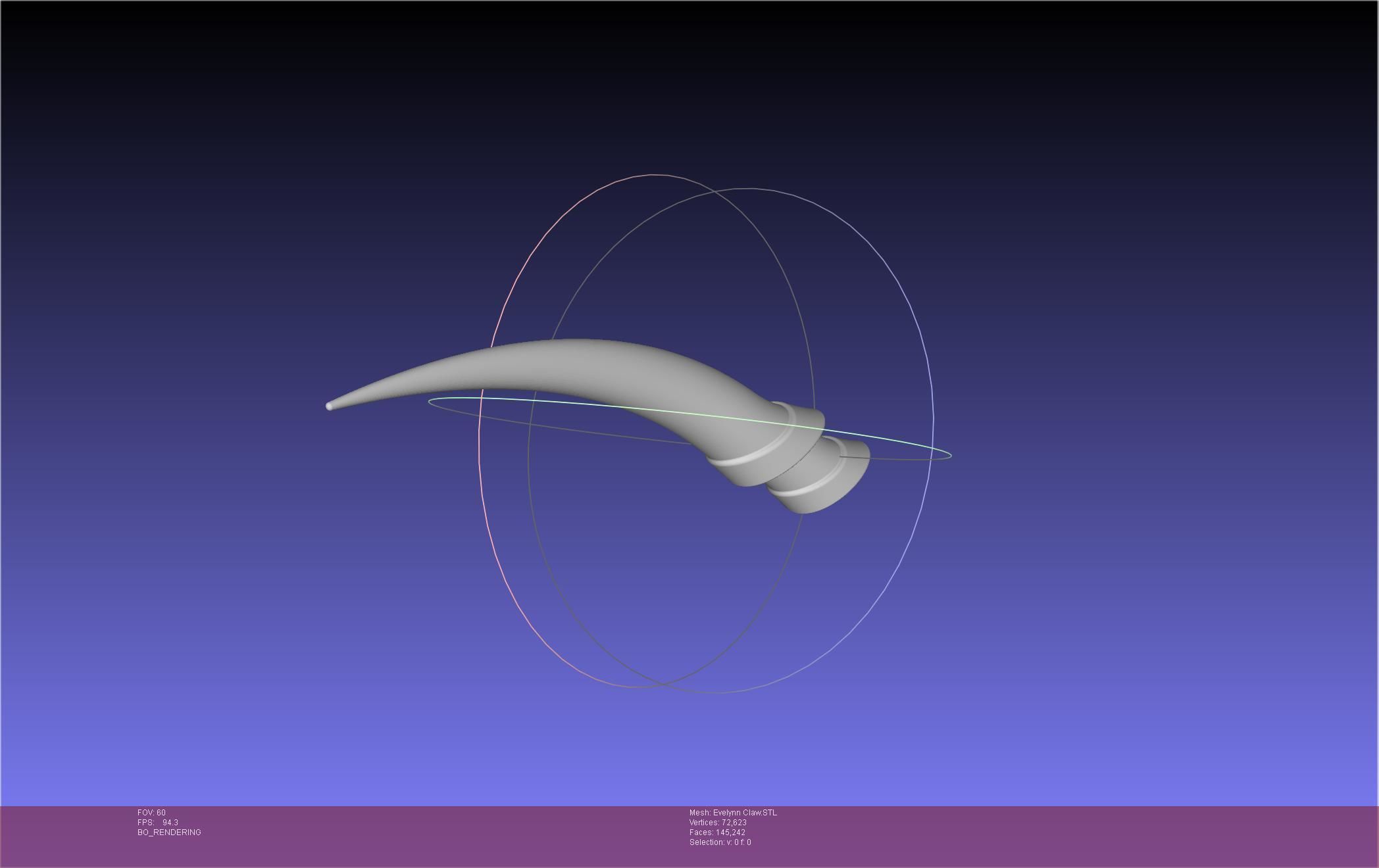 League Of Legends KDA Evelynn Claws Printable Model 3D print model_58