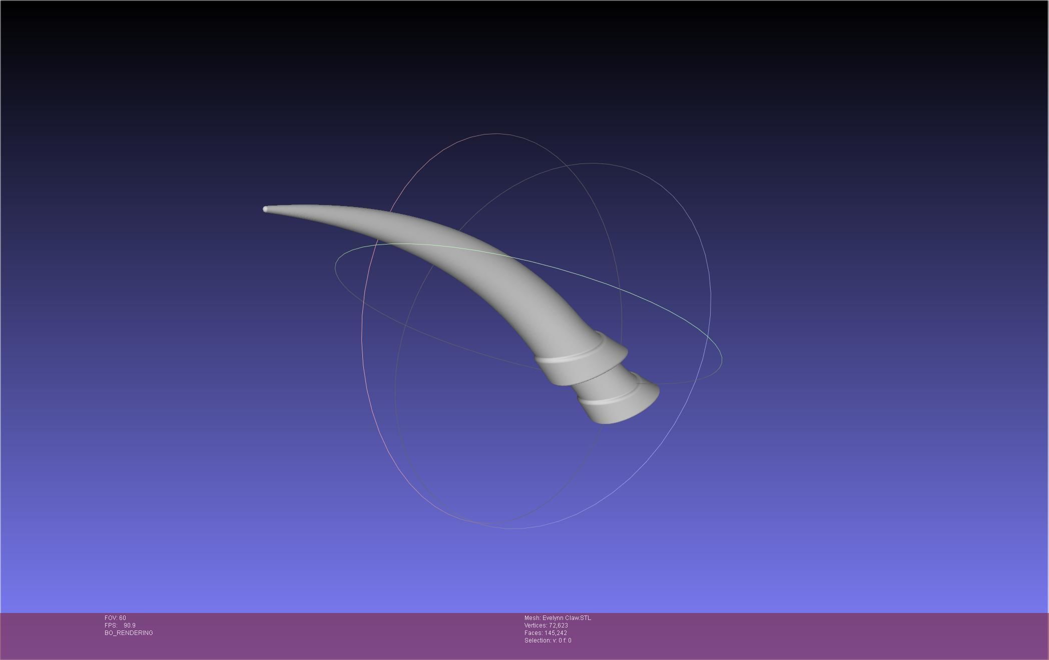 League Of Legends KDA Evelynn Claws Printable Model 3D print model_75