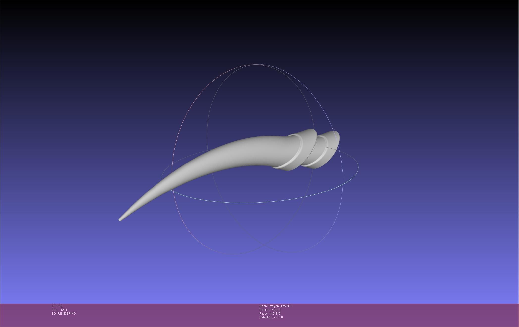 League Of Legends KDA Evelynn Claws Printable Model 3D print model_12