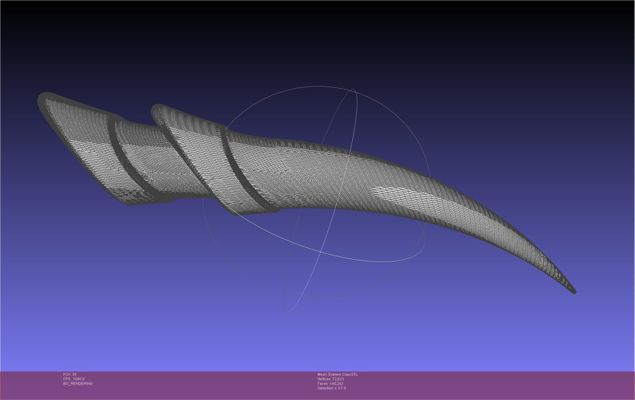 League Of Legends KDA Evelynn Claws Printable Model 3D print model_113