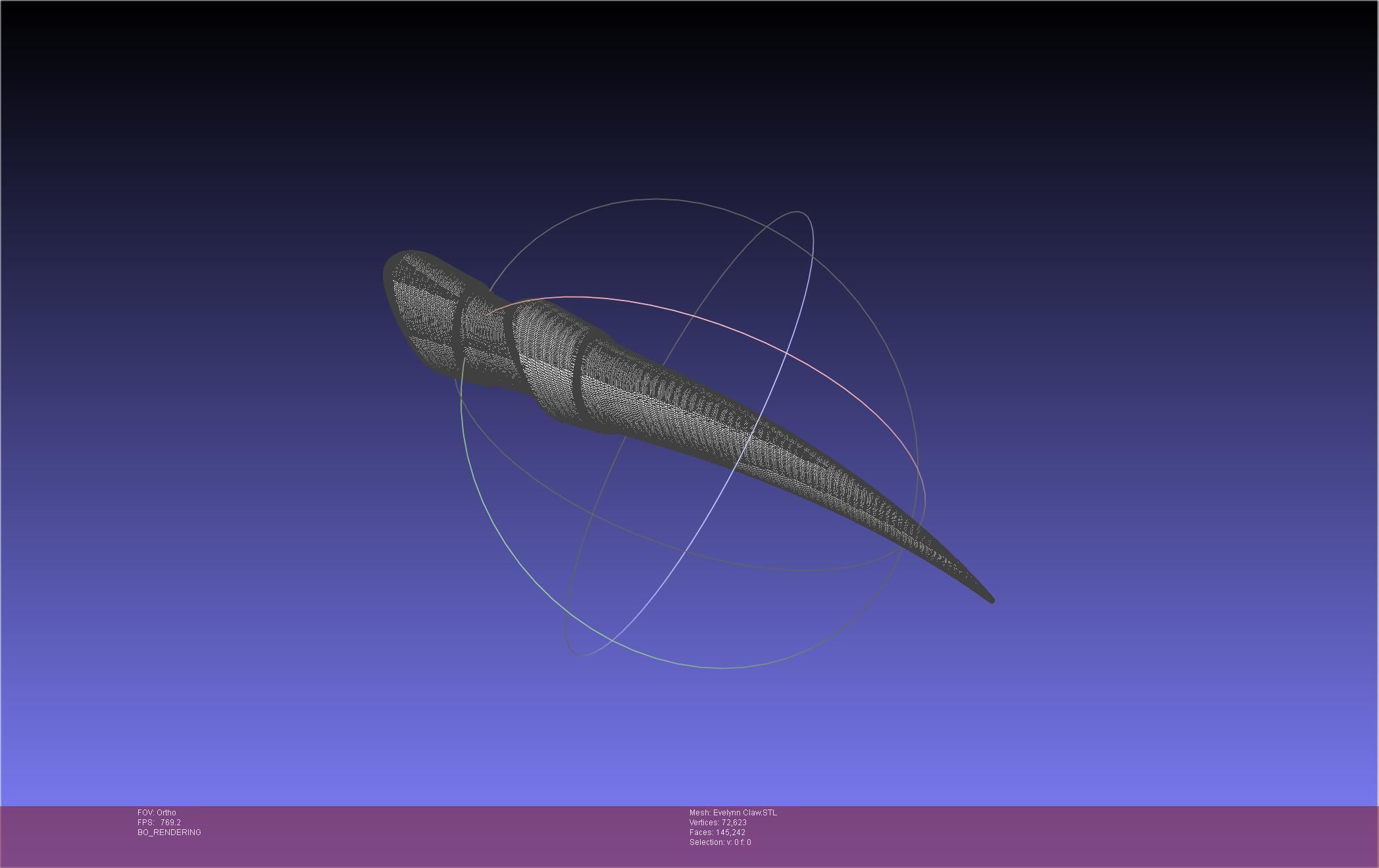 League Of Legends KDA Evelynn Claws Printable Model 3D print model_110