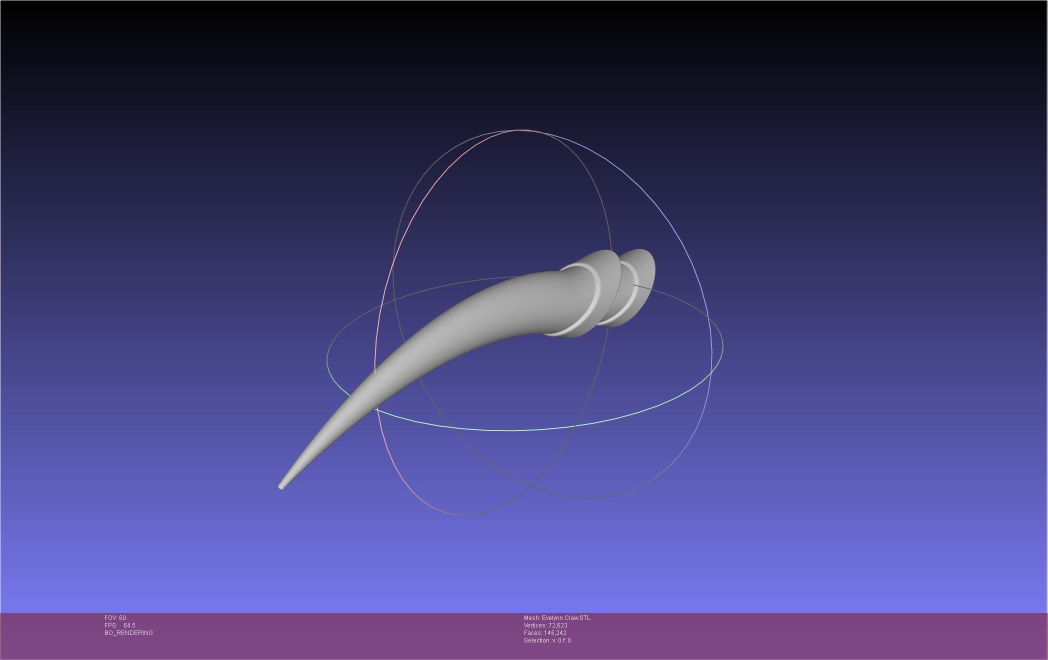 League Of Legends KDA Evelynn Claws Printable Model 3D print model_13