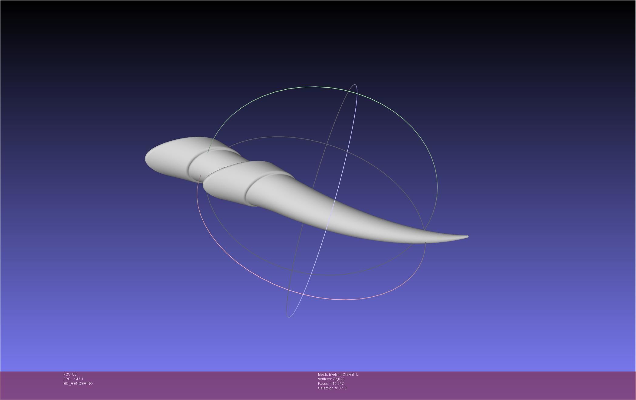 League Of Legends KDA Evelynn Claws Printable Model 3D print model_37