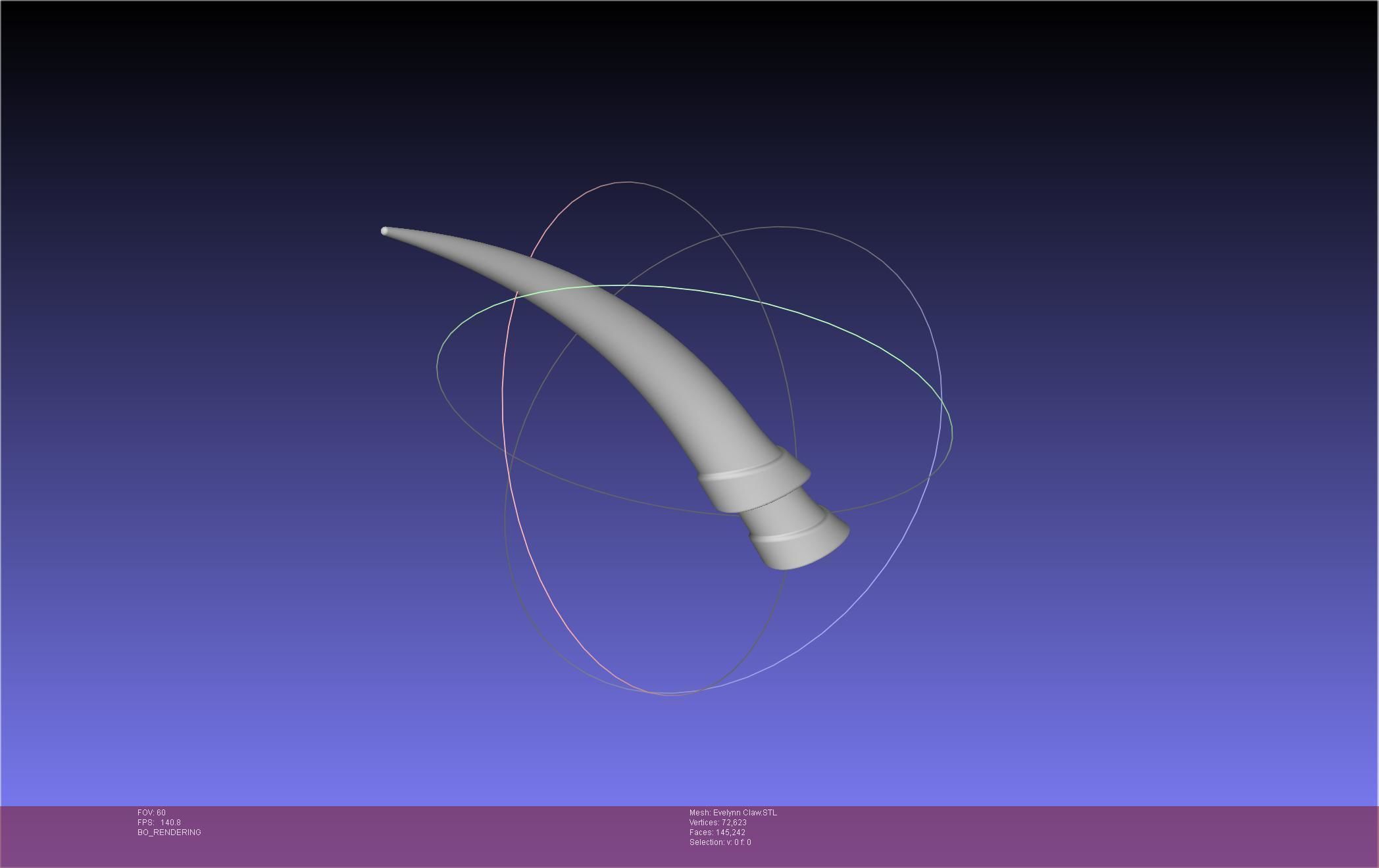 League Of Legends KDA Evelynn Claws Printable Model 3D print model_76