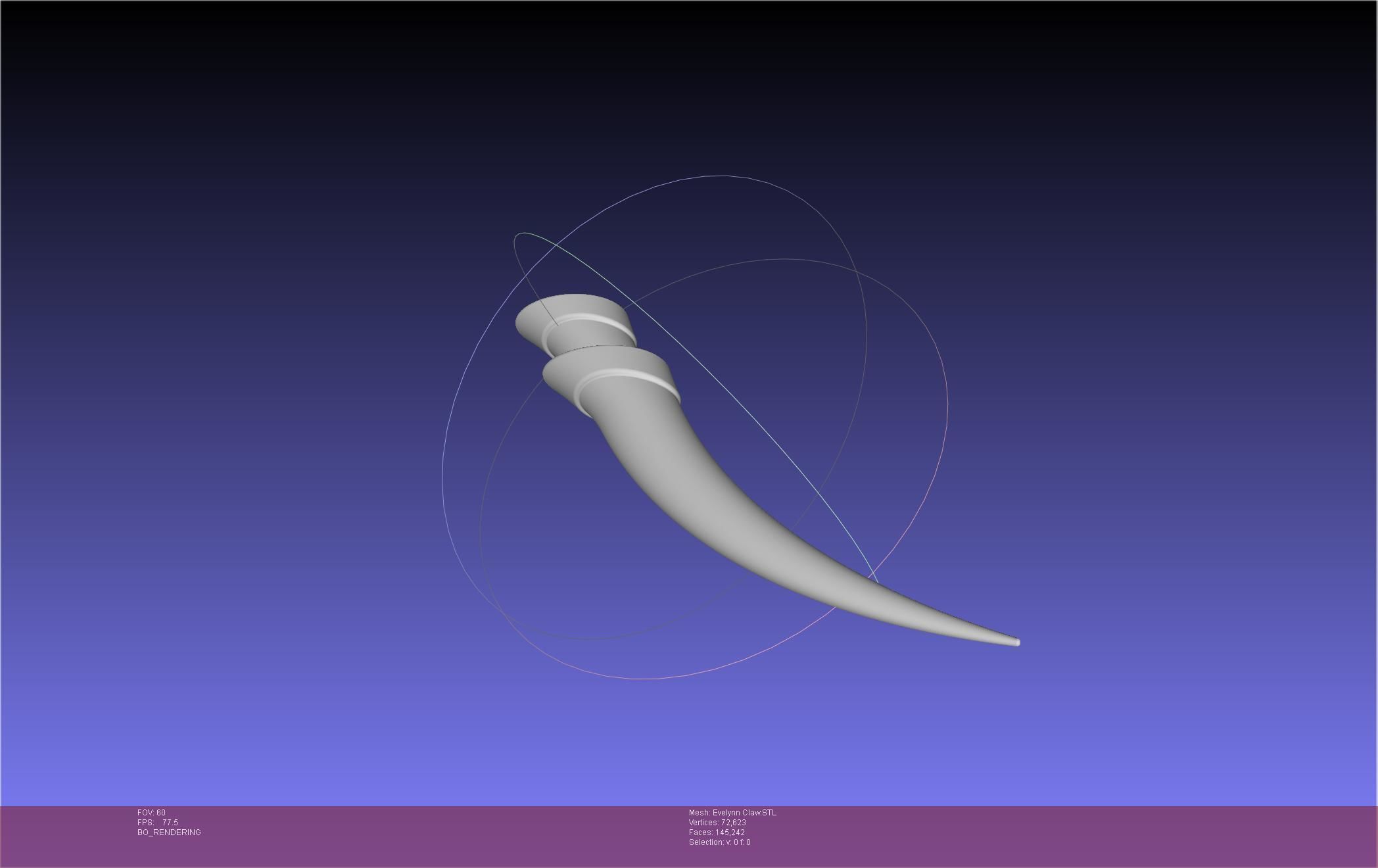 League Of Legends KDA Evelynn Claws Printable Model 3D print model_50