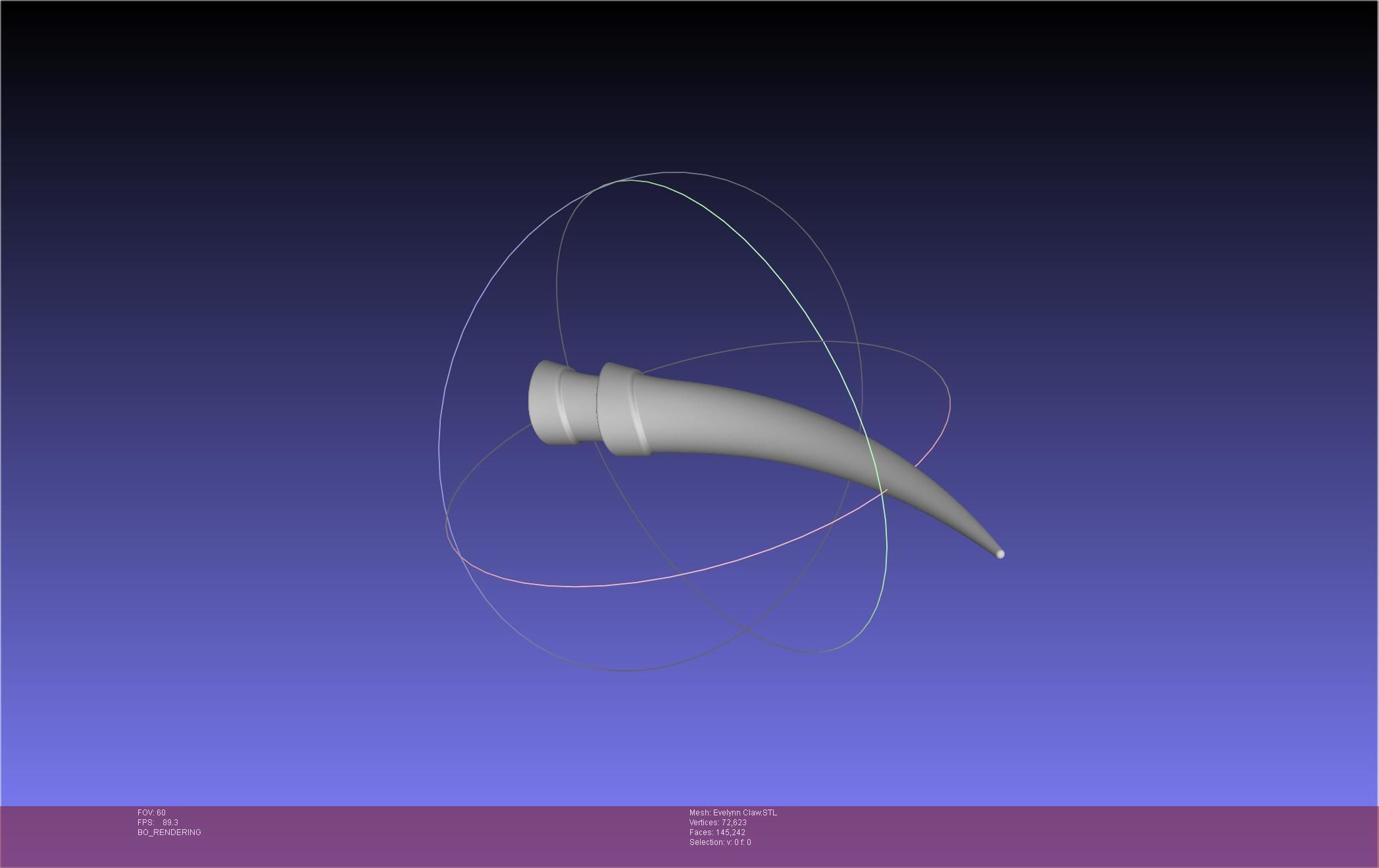 League Of Legends KDA Evelynn Claws Printable Model 3D print model_43