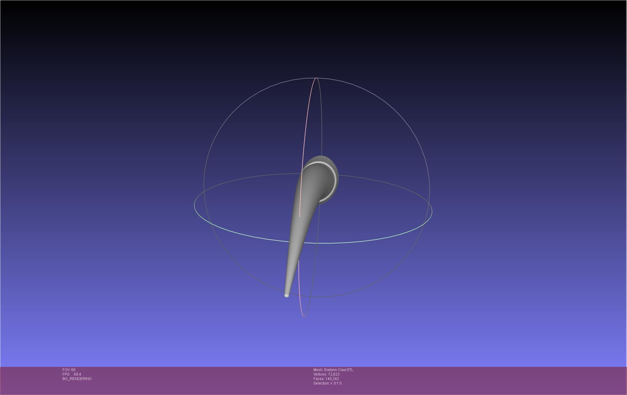 League Of Legends KDA Evelynn Claws Printable Model 3D print model_15