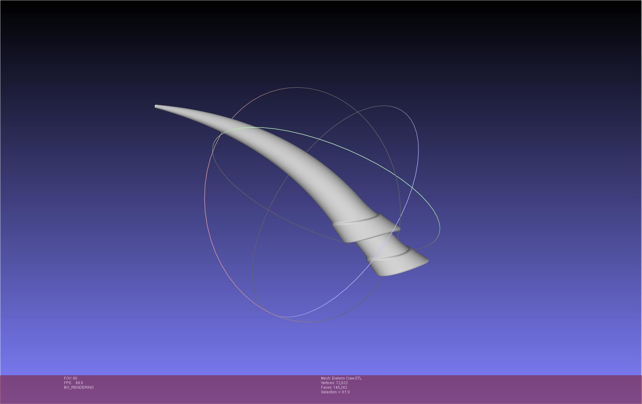 League Of Legends KDA Evelynn Claws Printable Model 3D print model_70