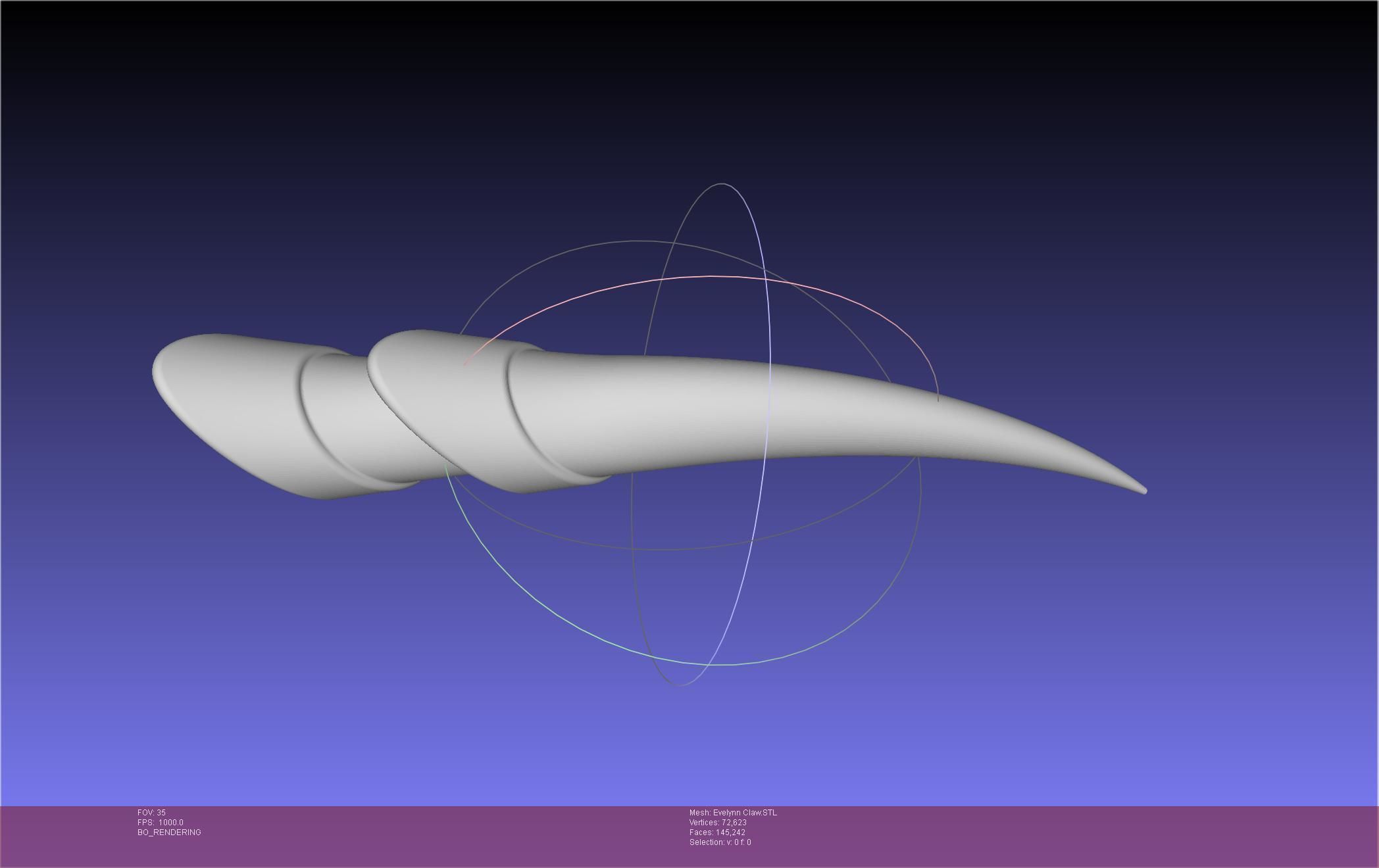 League Of Legends KDA Evelynn Claws Printable Model 3D print model_122