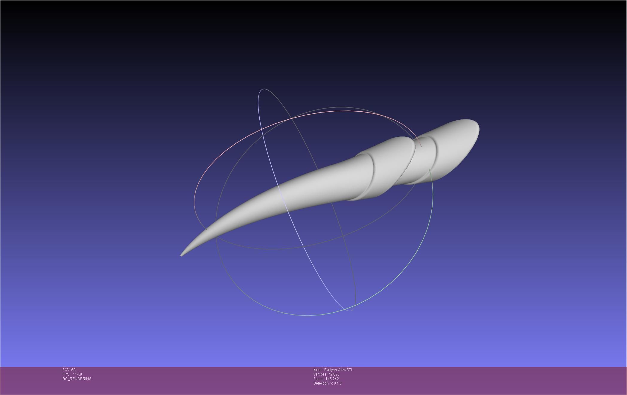 League Of Legends KDA Evelynn Claws Printable Model 3D print model_56