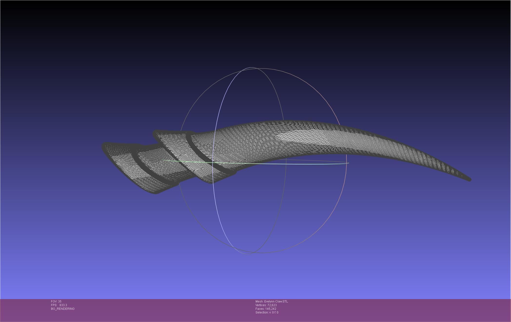 League Of Legends KDA Evelynn Claws Printable Model 3D print model_117