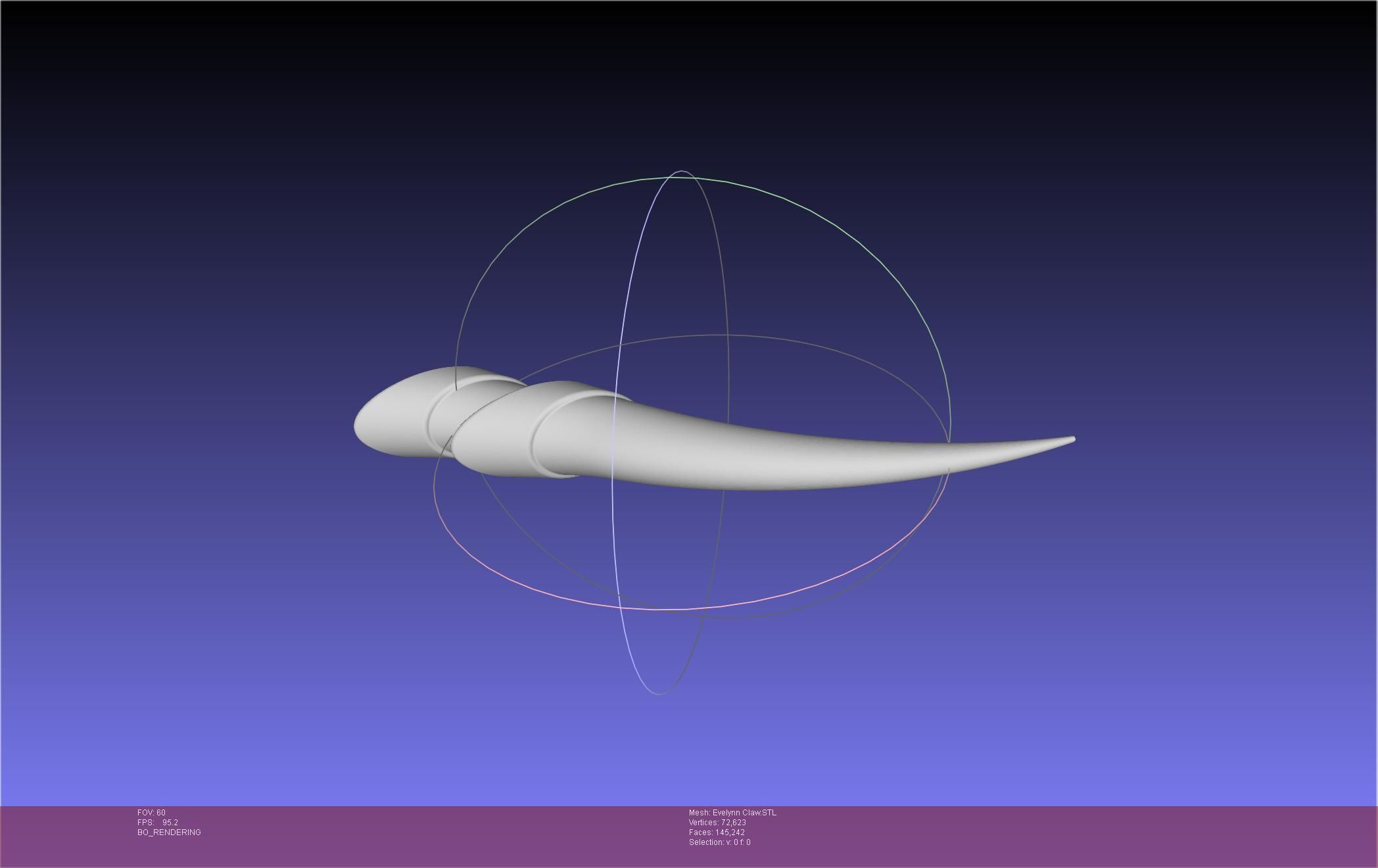 League Of Legends KDA Evelynn Claws Printable Model 3D print model_51