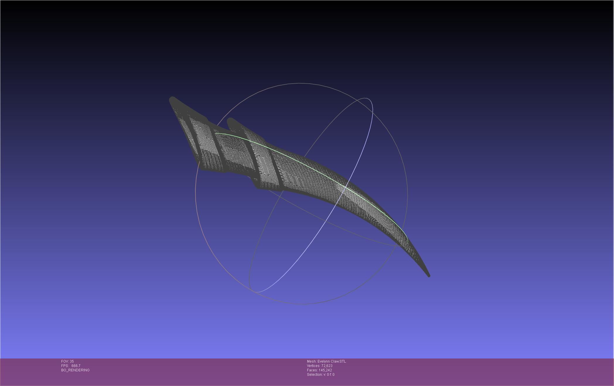 League Of Legends KDA Evelynn Claws Printable Model 3D print model_112