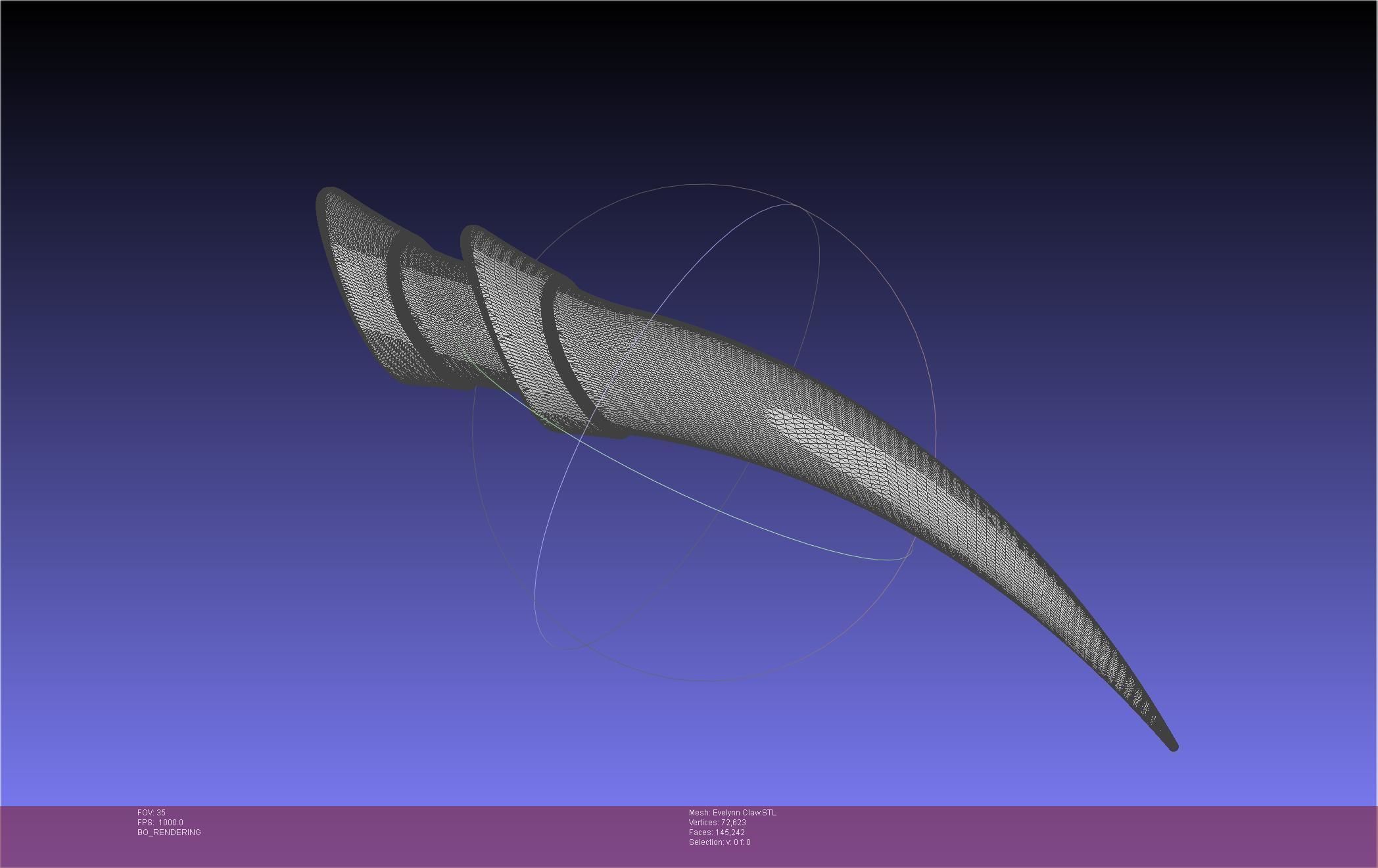 League Of Legends KDA Evelynn Claws Printable Model 3D print model_121