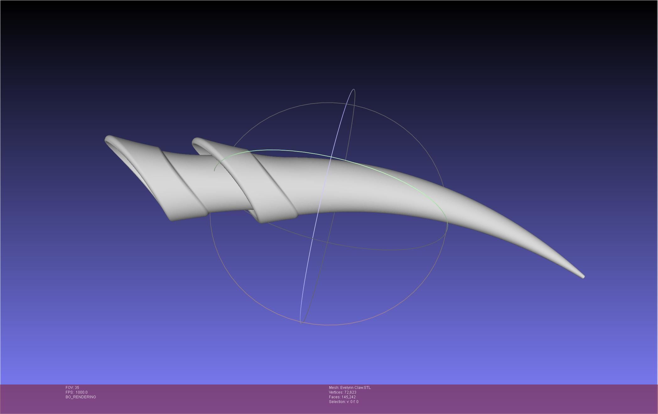 League Of Legends KDA Evelynn Claws Printable Model 3D print model_124