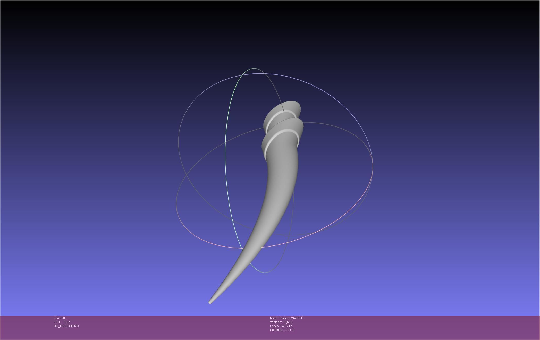 League Of Legends KDA Evelynn Claws Printable Model 3D print model_42