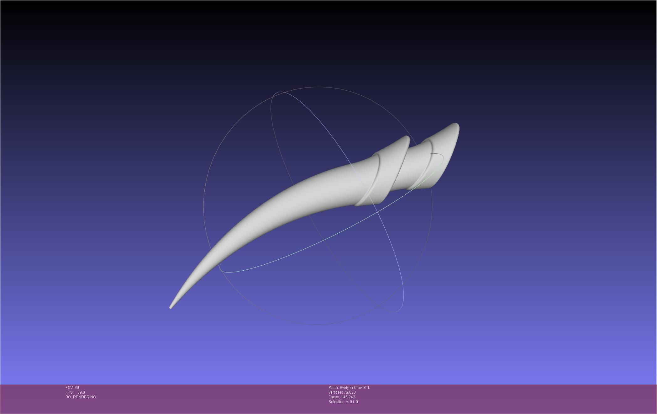 League Of Legends KDA Evelynn Claws Printable Model 3D print model_71