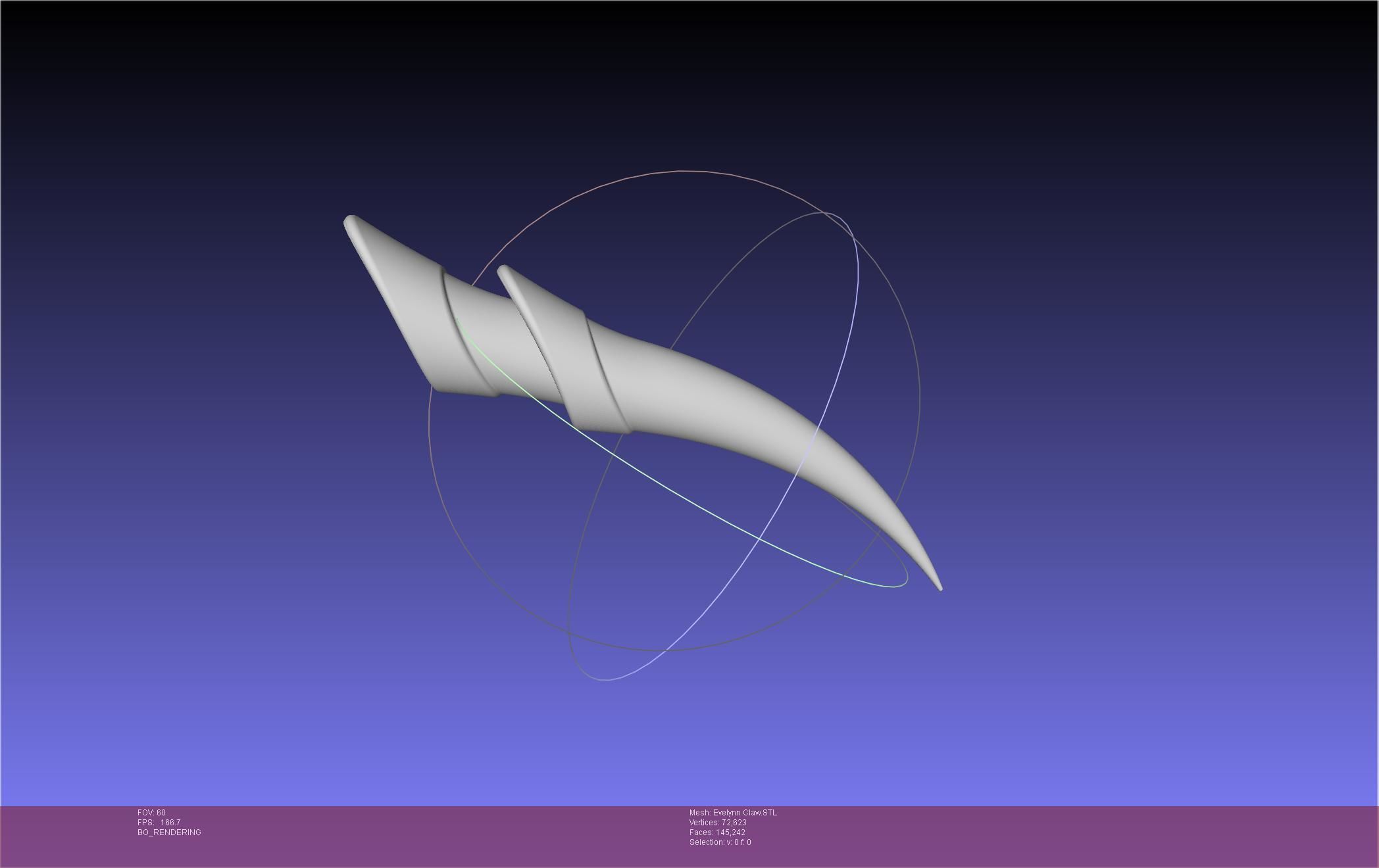 League Of Legends KDA Evelynn Claws Printable Model 3D print model_53