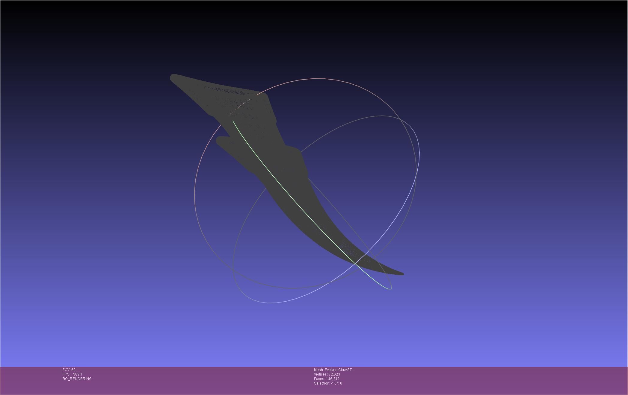 League Of Legends KDA Evelynn Claws Printable Model 3D print model_97