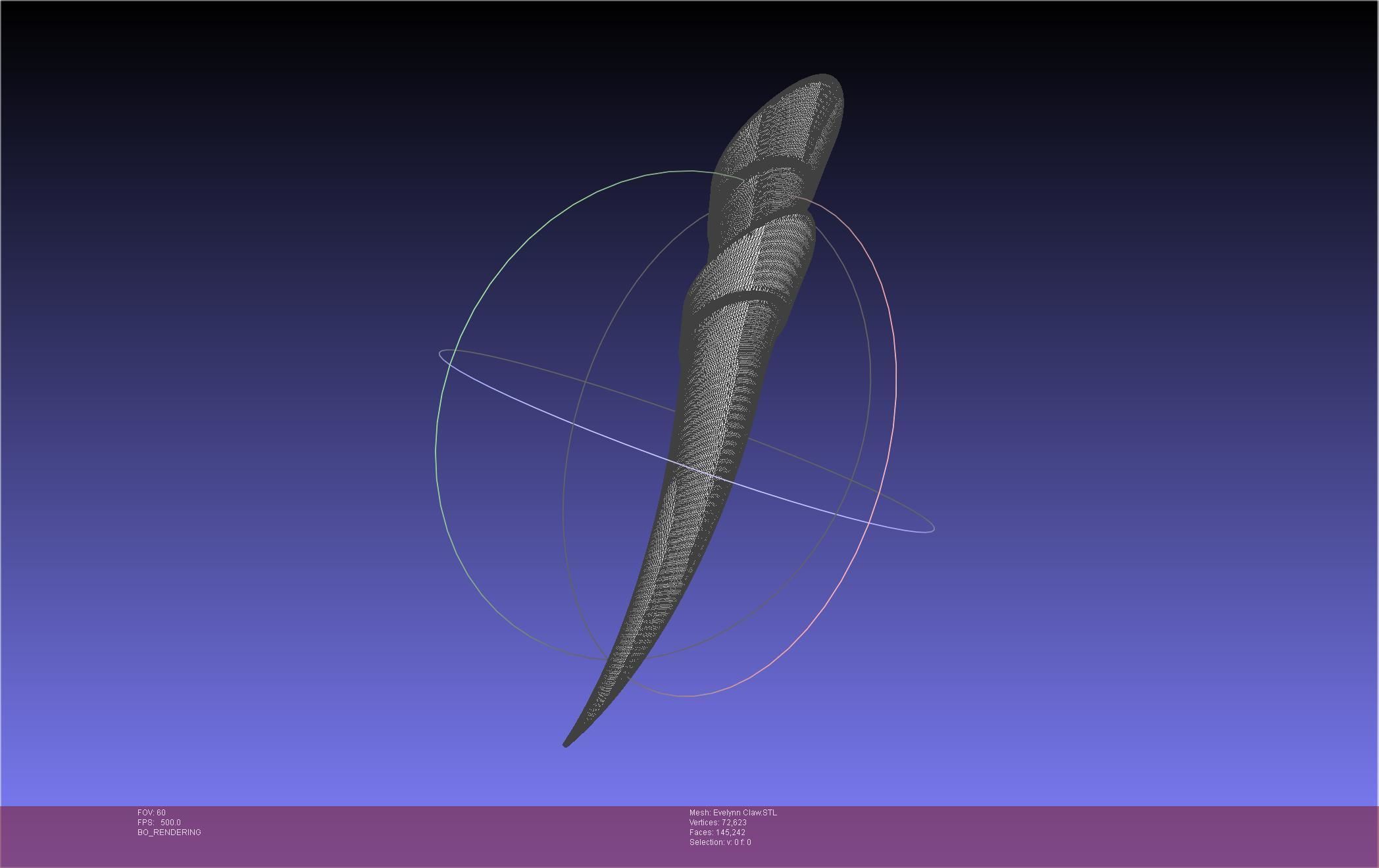 League Of Legends KDA Evelynn Claws Printable Model 3D print model_94