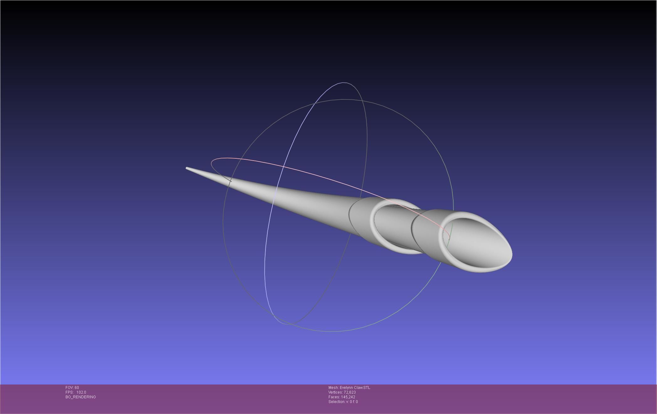 League Of Legends KDA Evelynn Claws Printable Model 3D print model_68