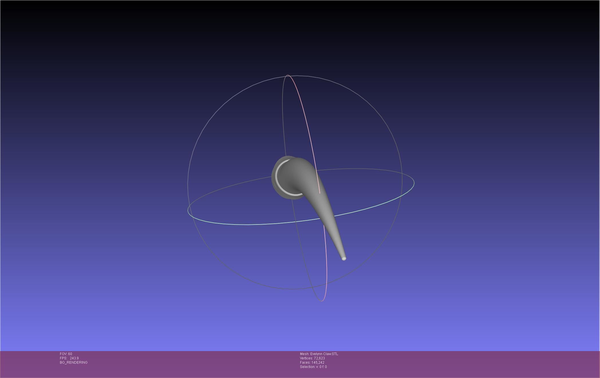 League Of Legends KDA Evelynn Claws Printable Model 3D print model_78