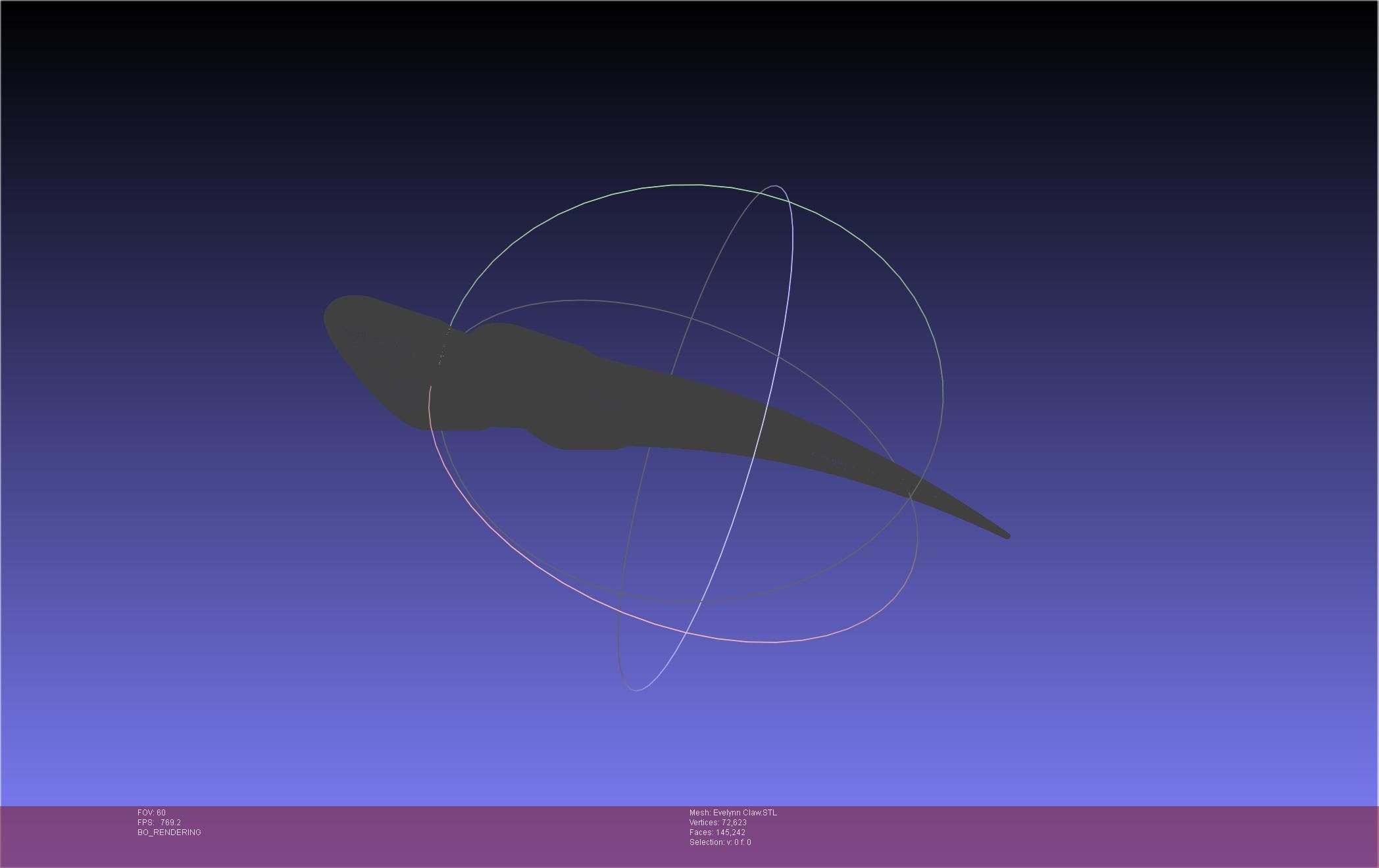 League Of Legends KDA Evelynn Claws Printable Model 3D print model_96