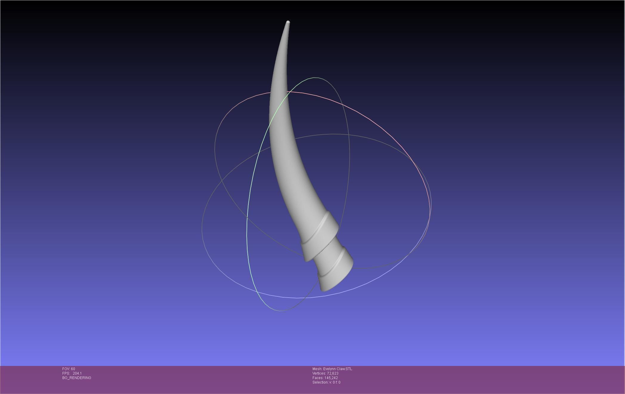 League Of Legends KDA Evelynn Claws Printable Model 3D print model_65