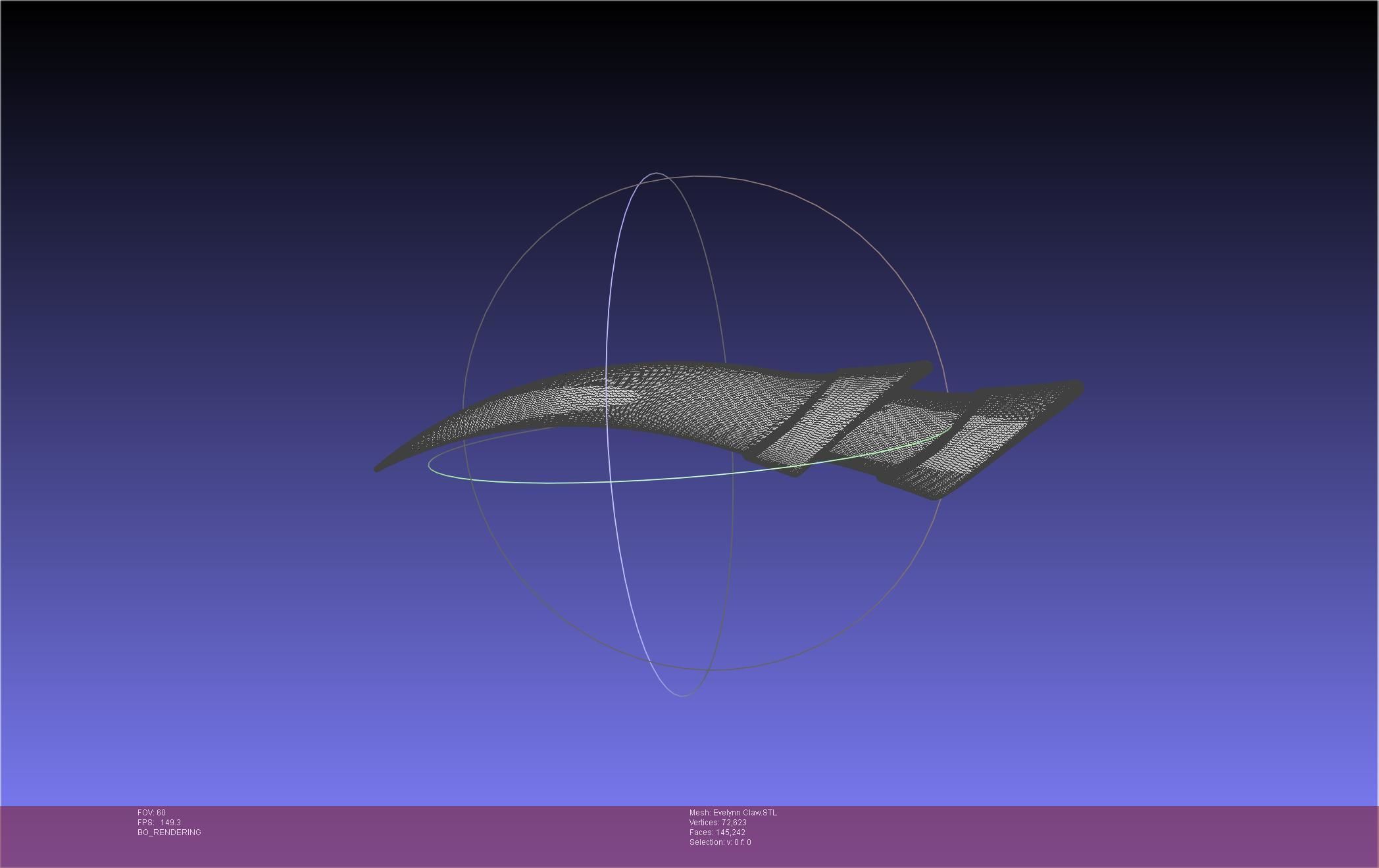 League Of Legends KDA Evelynn Claws Printable Model 3D print model_81