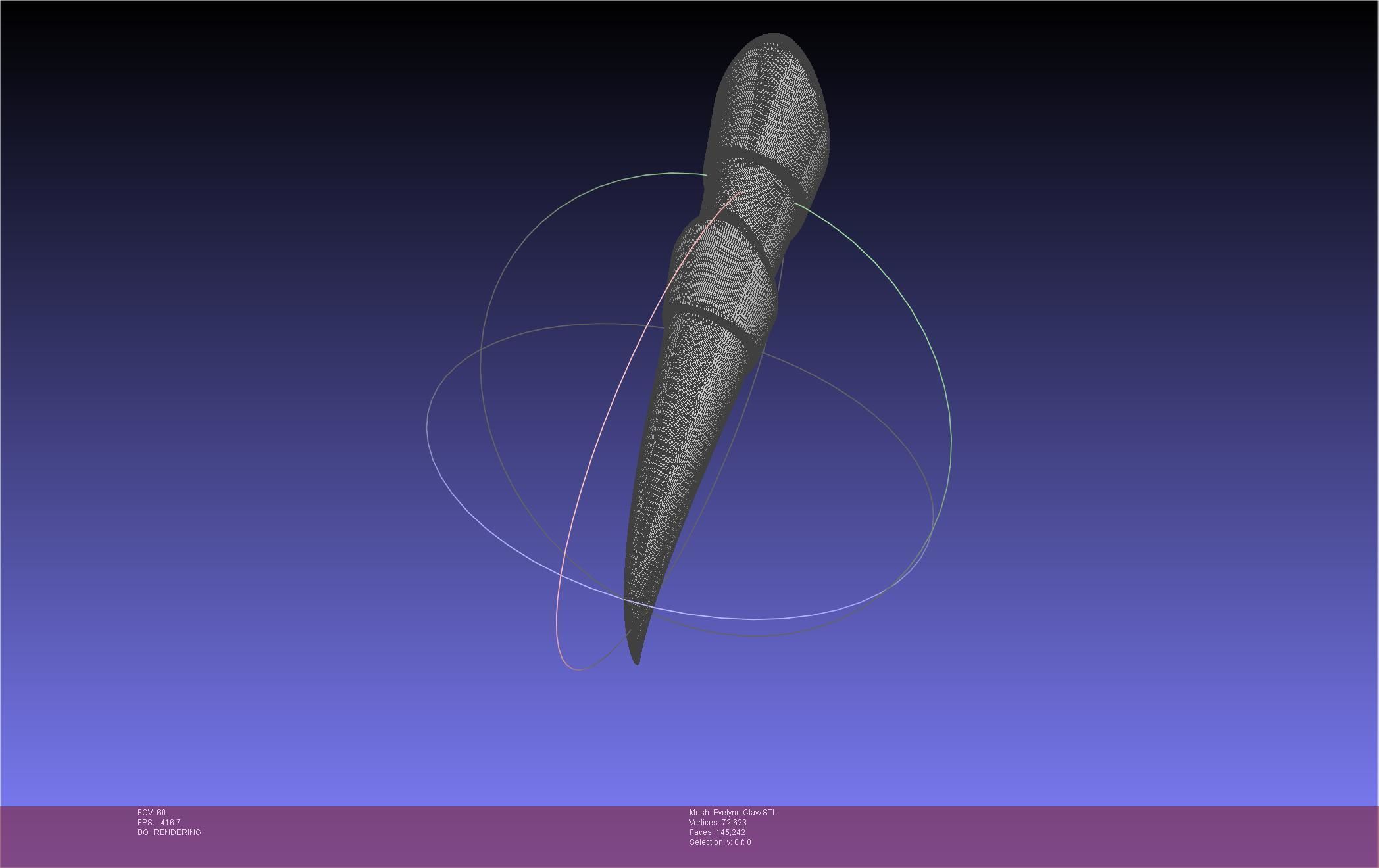 League Of Legends KDA Evelynn Claws Printable Model 3D print model_93