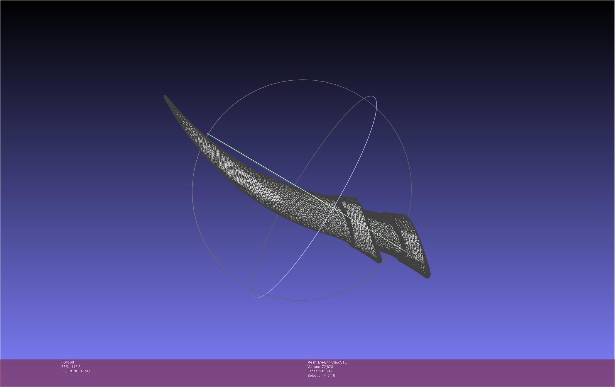 League Of Legends KDA Evelynn Claws Printable Model 3D print model_84