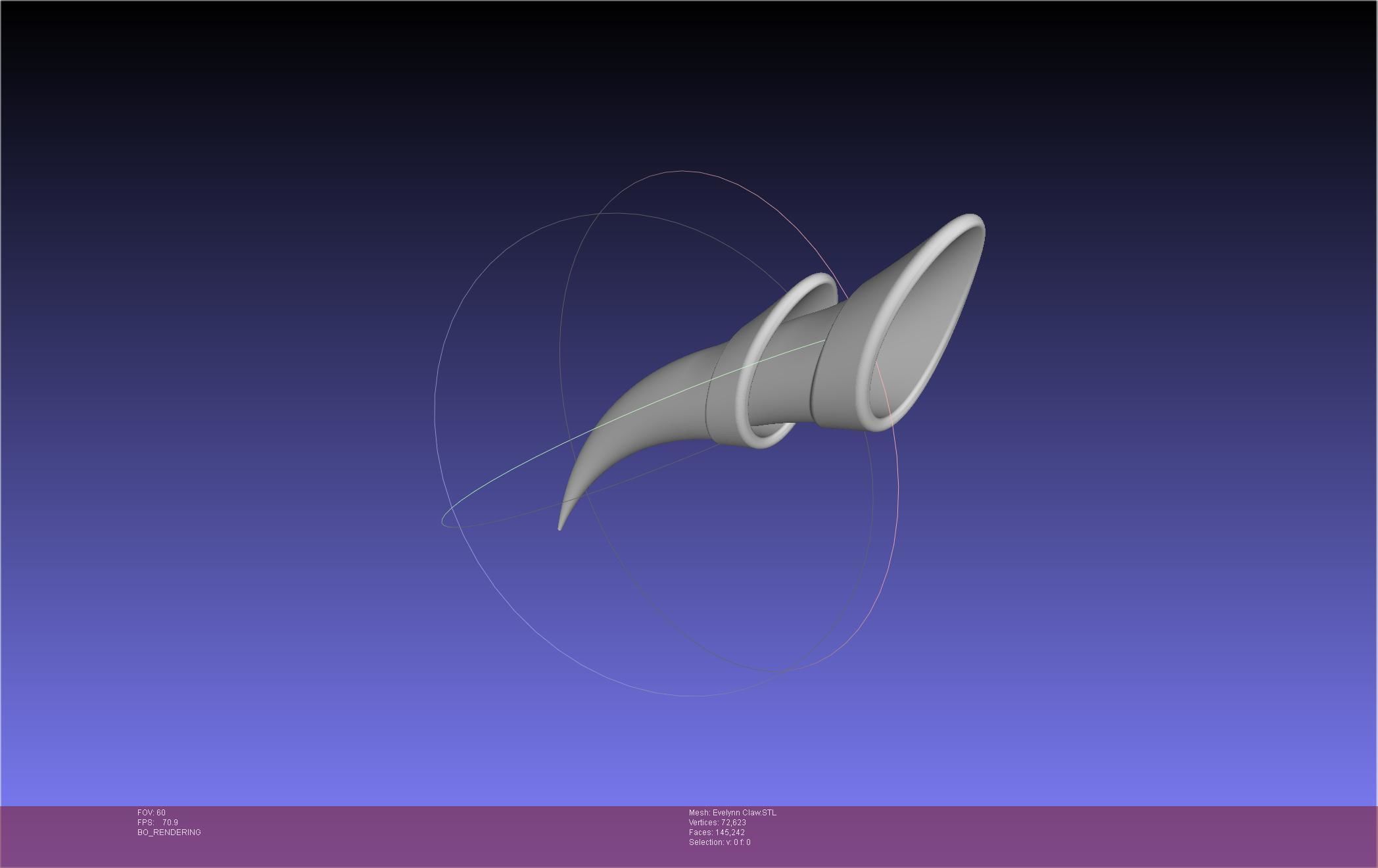 League Of Legends KDA Evelynn Claws Printable Model 3D print model_72