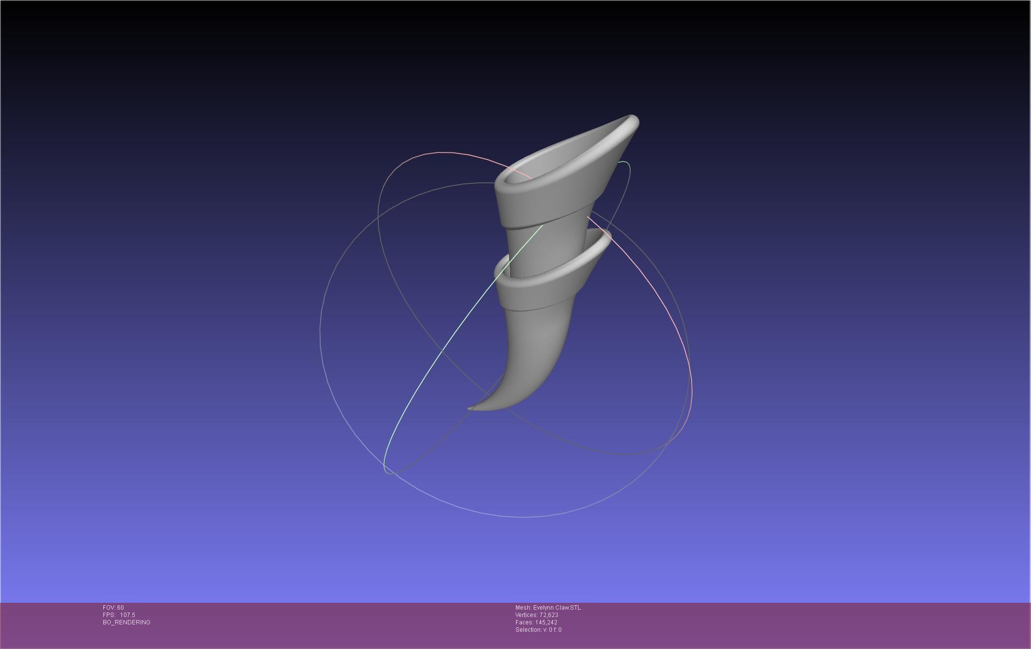 League Of Legends KDA Evelynn Claws Printable Model 3D print model_47