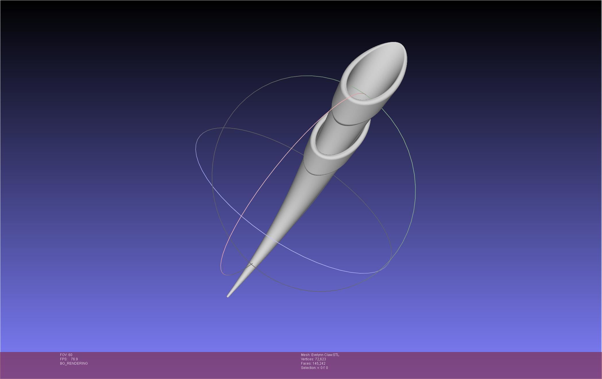 League Of Legends KDA Evelynn Claws Printable Model 3D print model_48